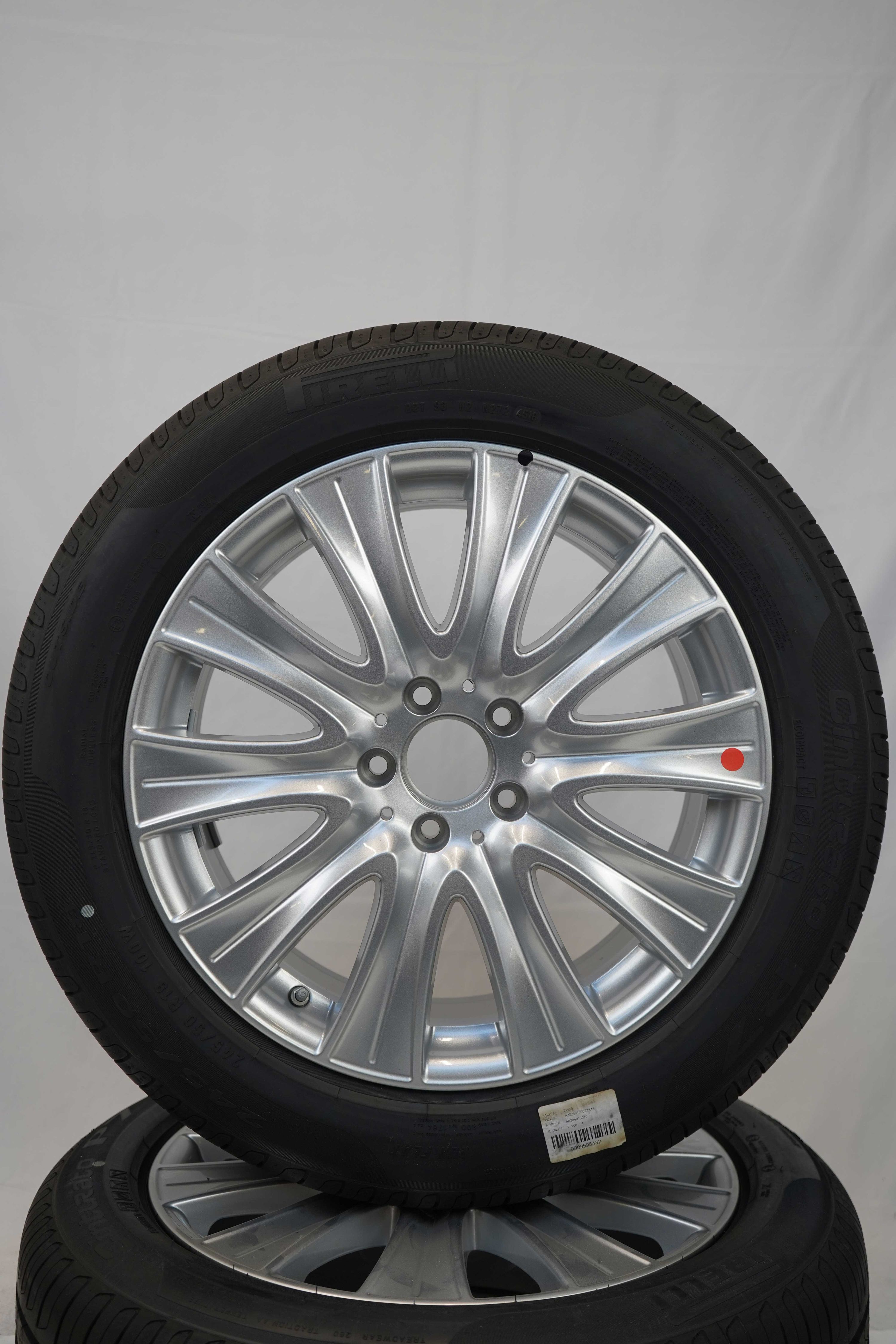 Sommerkomplettradsatz mercedes benz a222 alufelge s klasse 18zoll a2224010902 sommerreifen pirelli cinturatop7 moe runflat 245 50 r18 100w 10 (1)