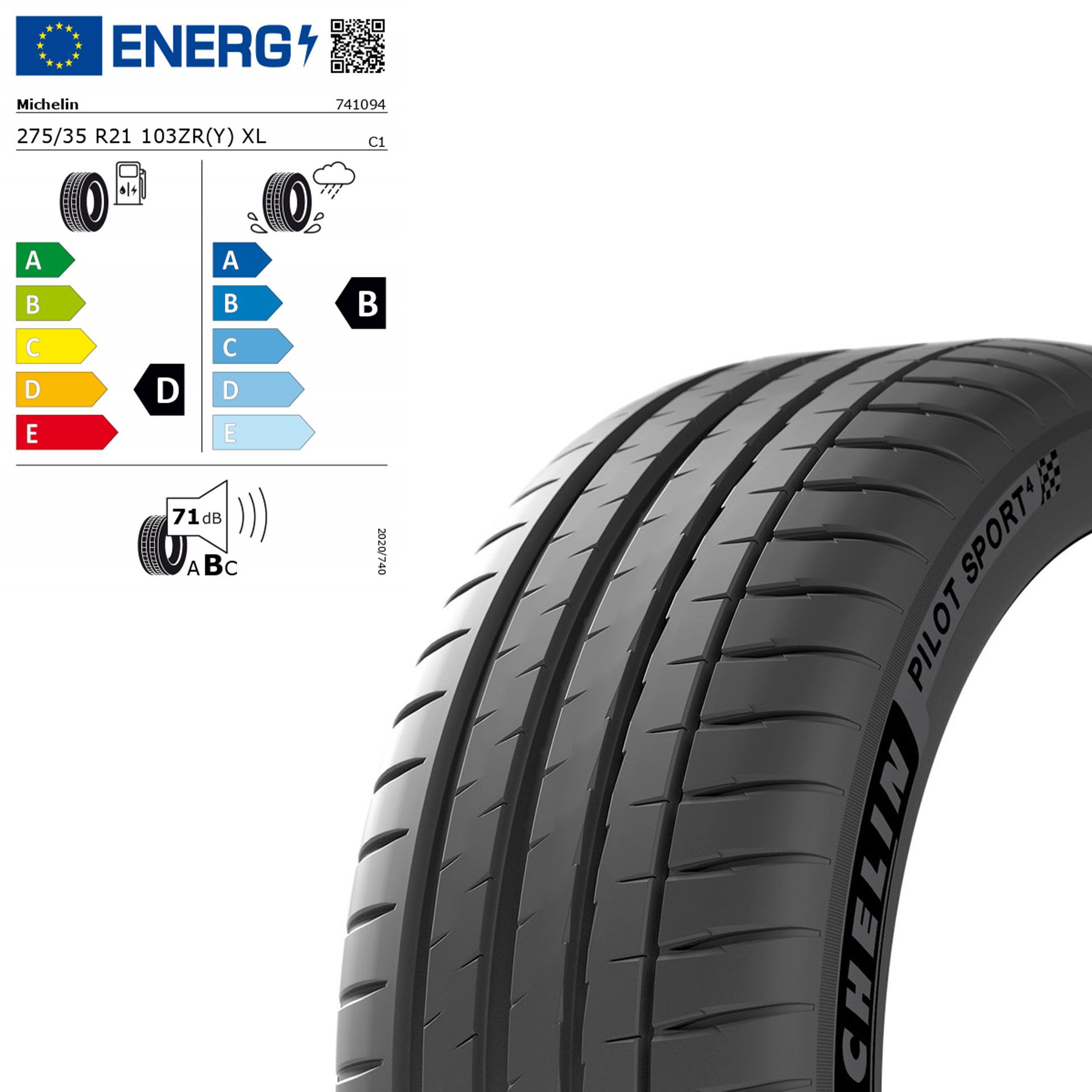 Q440011511800 michelin pilot sport 4s mo1 sommerreifen 275 35 r21 103zry xl rosier onlineshop