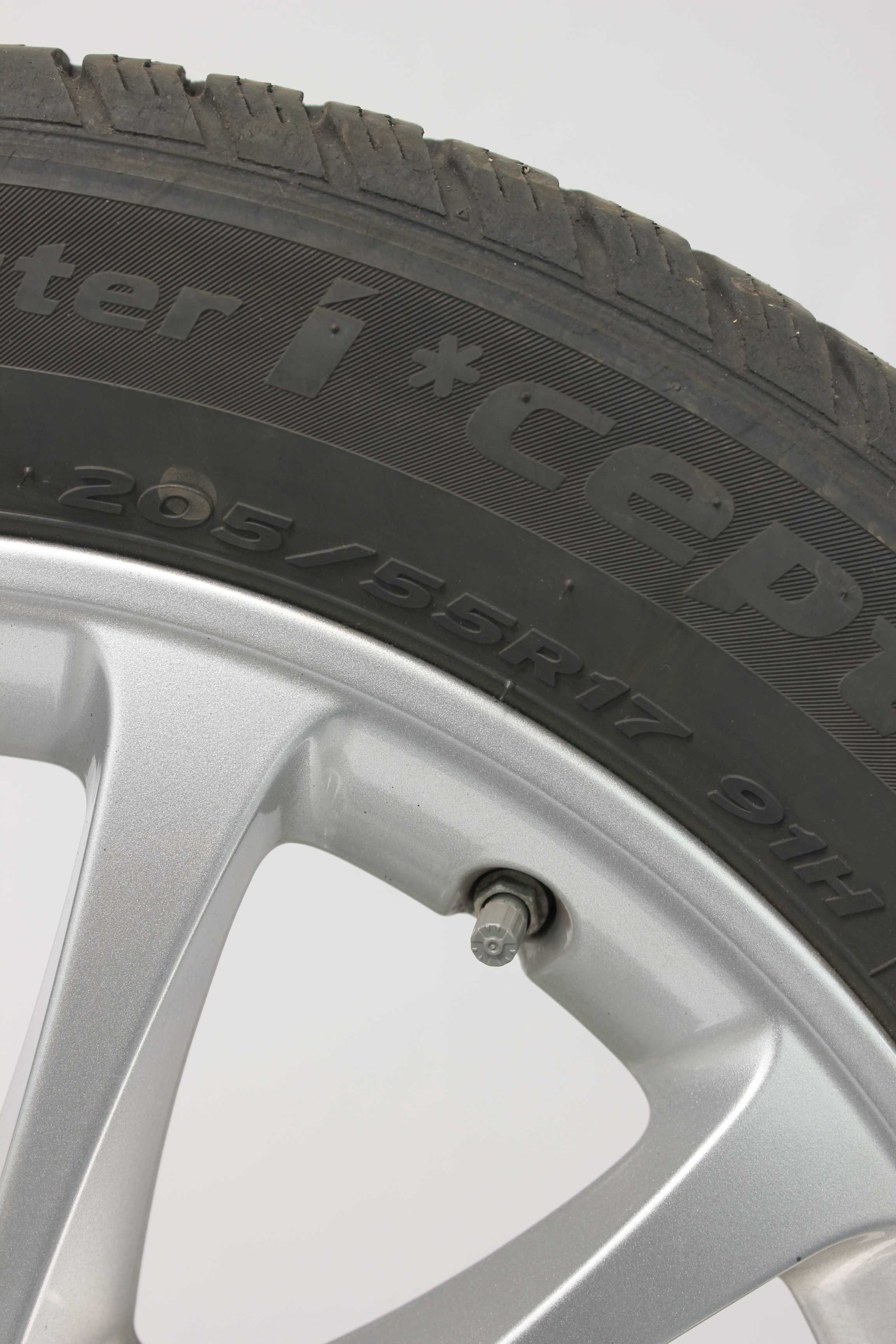 Winterkomplettradsatz mercedes benz a klasse a177 alufelge 17zoll a1774010300 winterreifen hankook winter iceptevo2mo 205 55 r17 91h 4 (1)