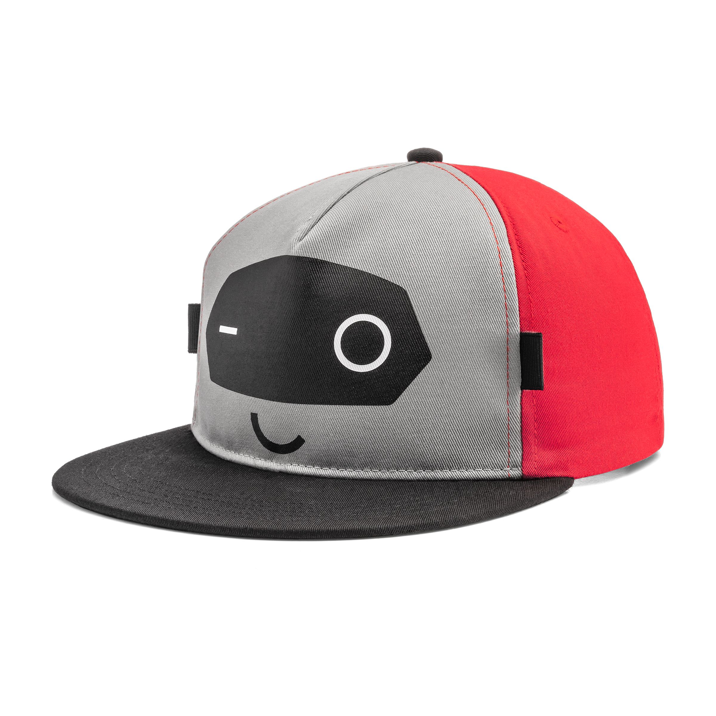 3202000700_audi_kinderkappe_ADUI_grau_rot_rosier-onlineshop