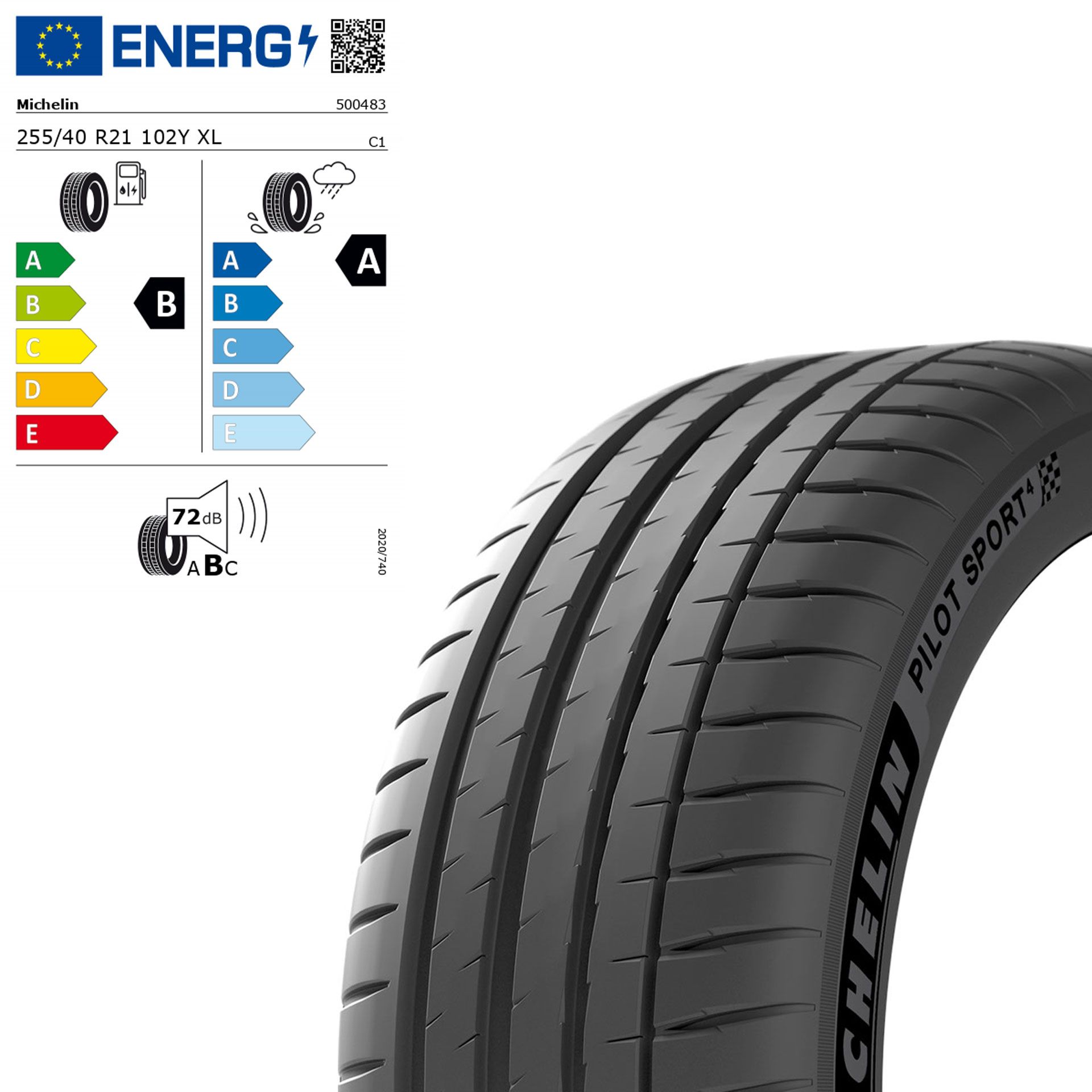 Q440021510410 michelin sommerreifen pilot sport 4 suv 255 40 21 102y xl rosier onlineshop