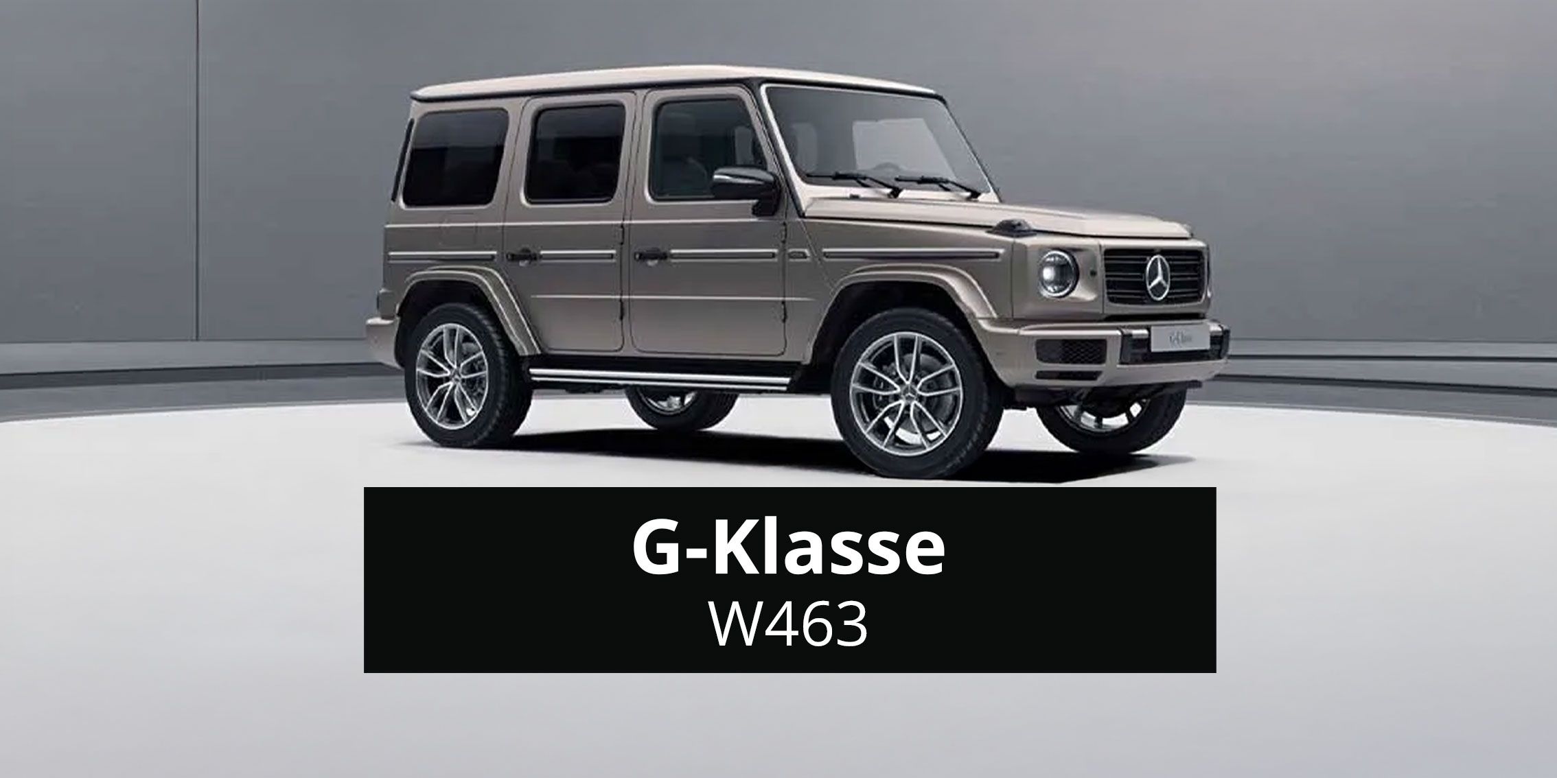 G klasse w463  rosier onlineshop teaser