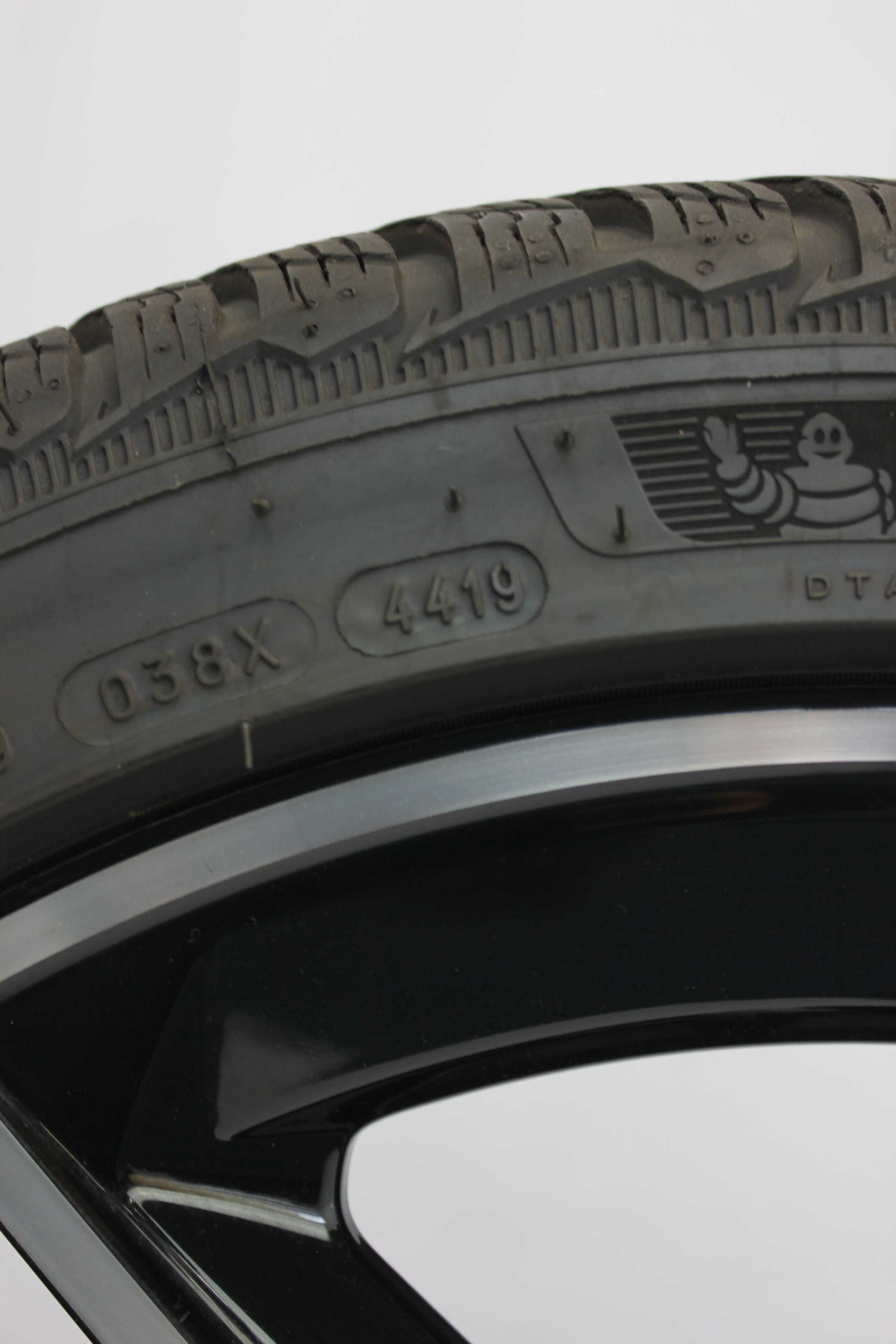 Winterkomplettradsatz mercedes benz a klasse a177 alulfelge 18zoll a1774014000 winterreifen michelin pilotalpin5 mo1 235 40 r18 95v 11 (1)