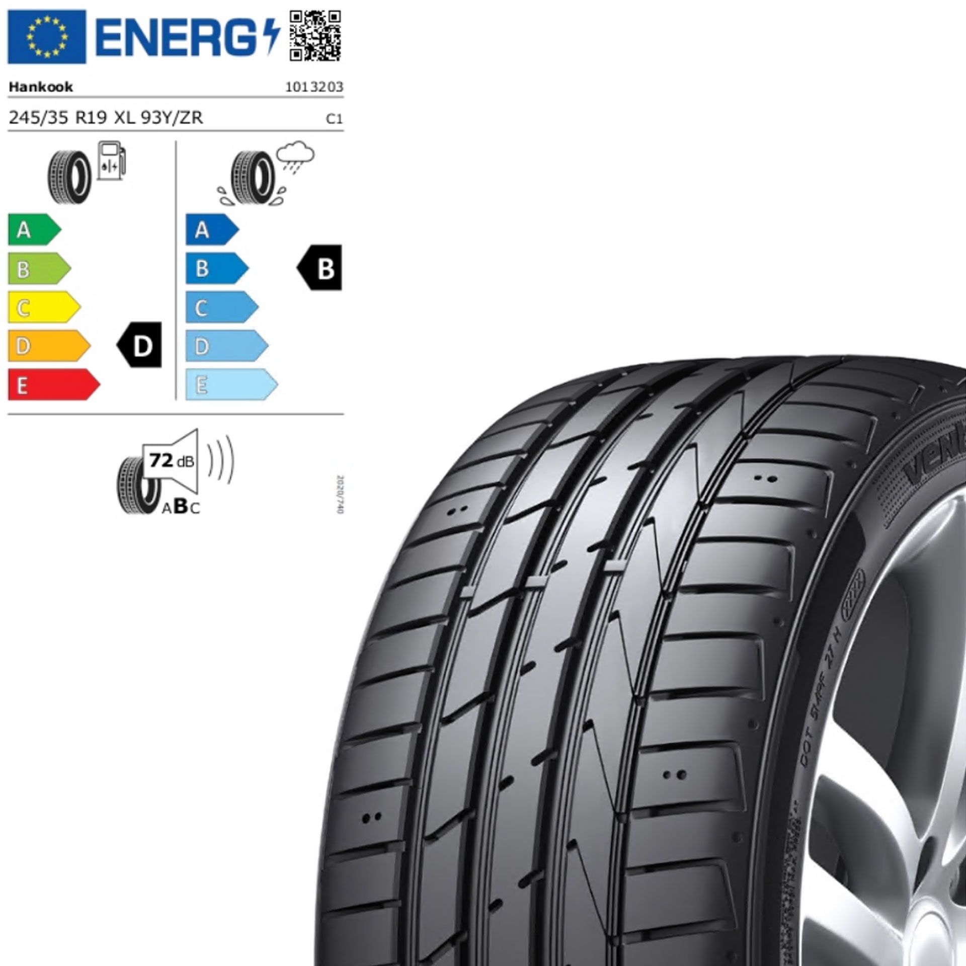 Zts246359yhe2a hankook ventus s1 evo 2 245 35 r19 93yzr xl sommerreifen rosier onlineshop