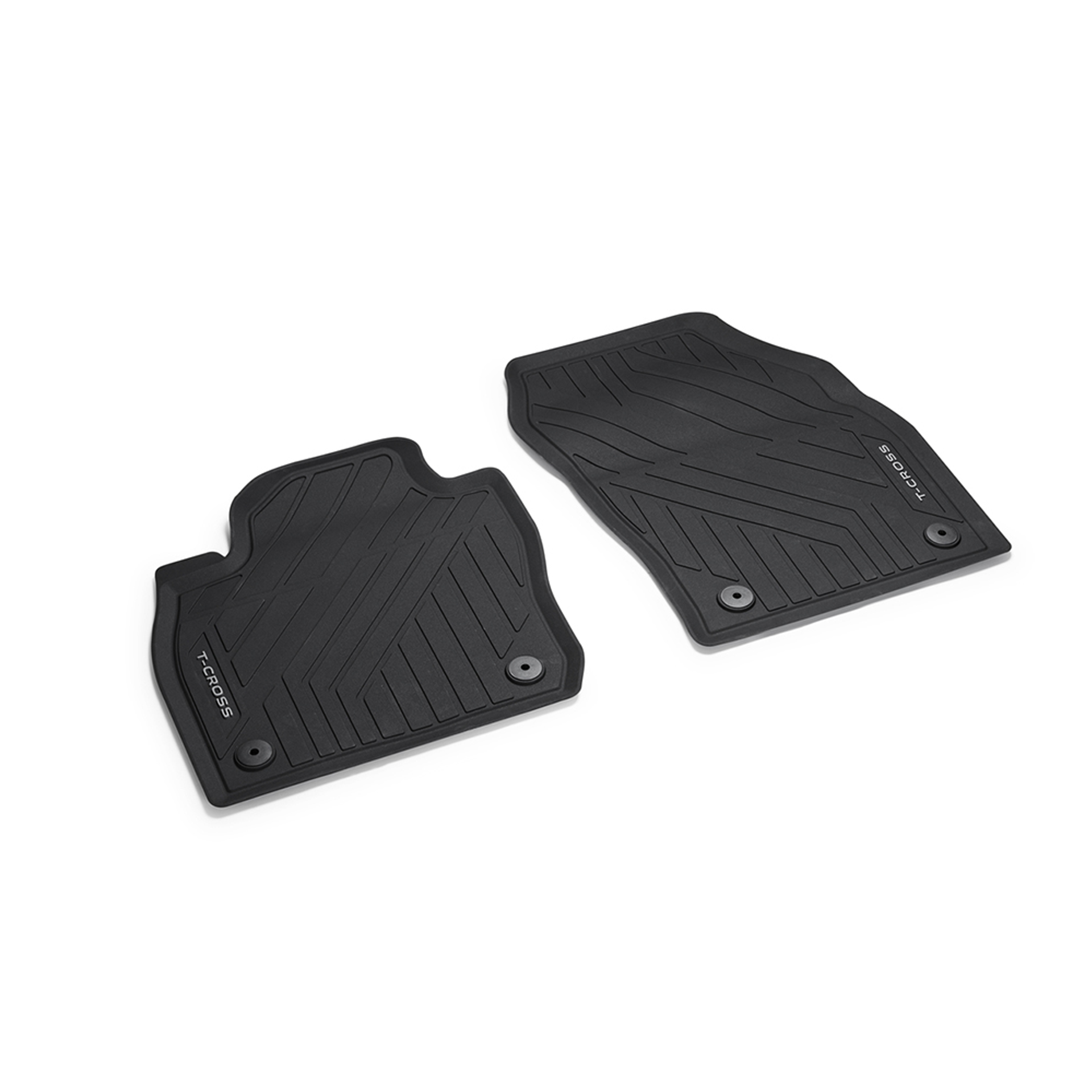 2GM06150282V_Volkswagen_Tcross_Gummifußmatten_vorne_ROSIER-online-shop