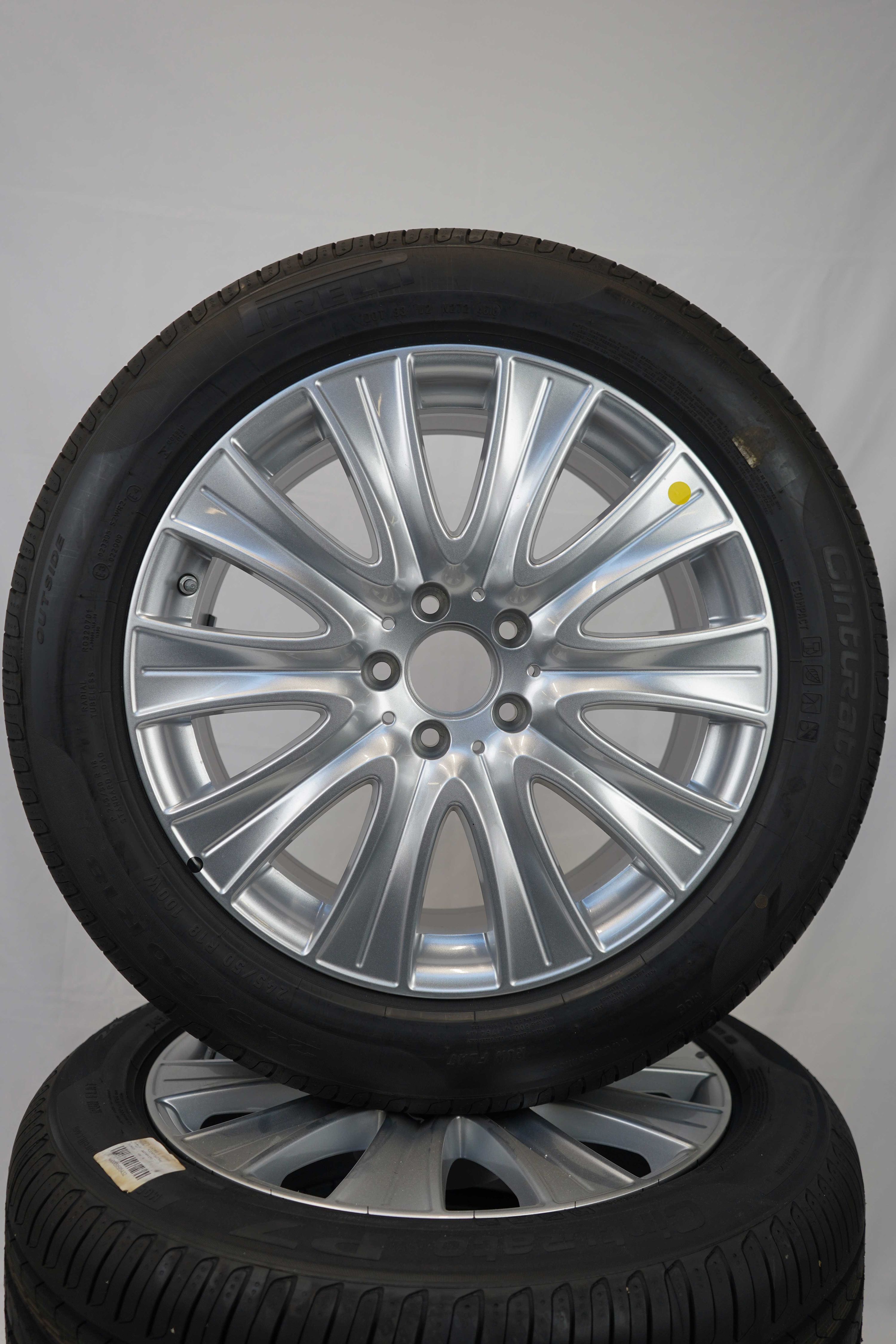 Sommerkomplettradsatz mercedes benz a222 alufelge s klasse 18zoll a2224010902 sommerreifen pirelli cinturatop7 moe runflat 245 50 r18 100w 7 (1)