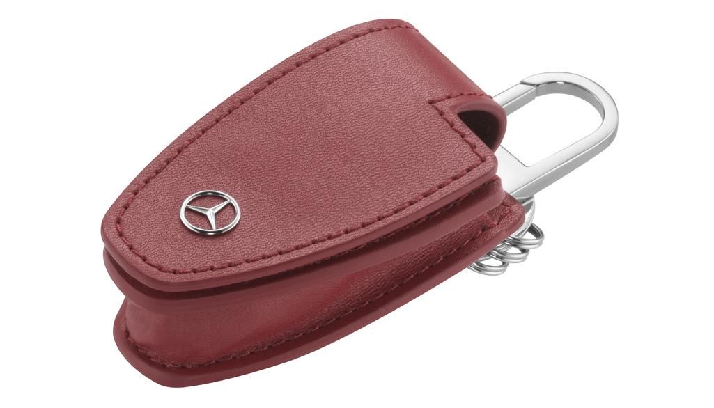 B66958406_Mercedes-Benz_Schlüsseletui_rot_rosier_onlineshop