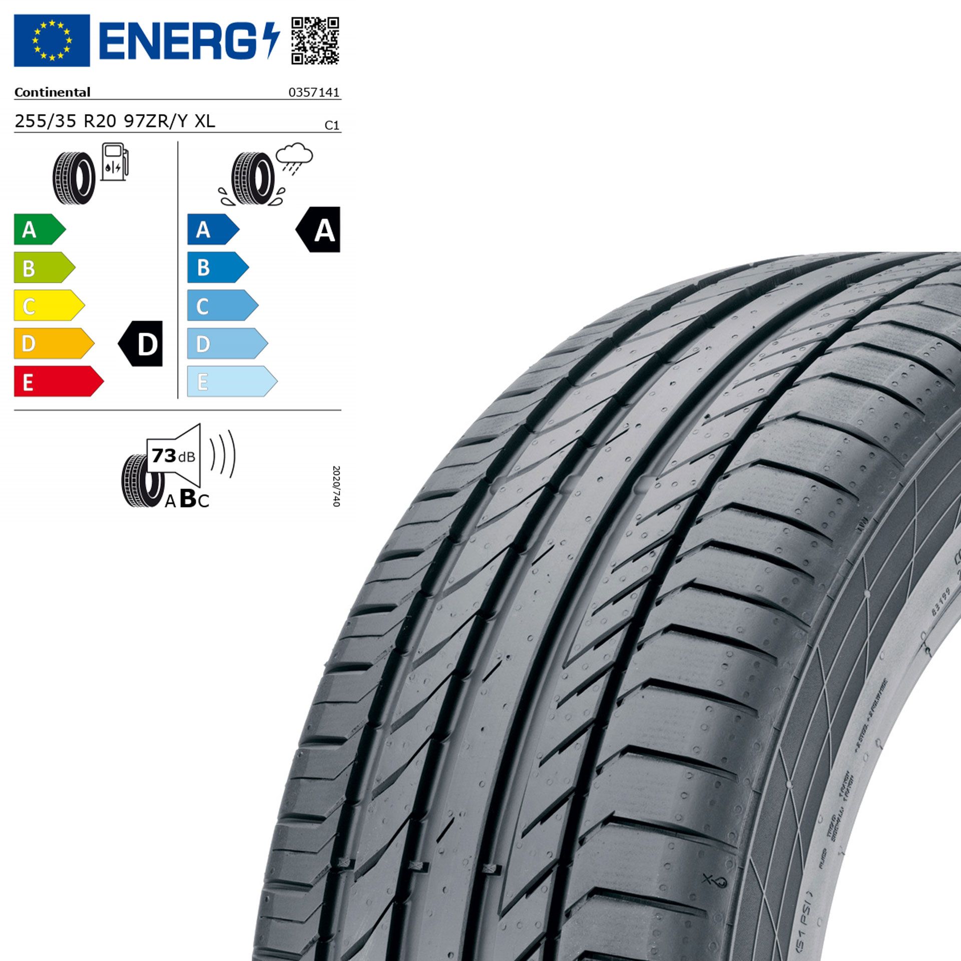 Q440011112490 continental contisportcontact 2 mo 255 35 r20 97zr y xl rosier onlineshop