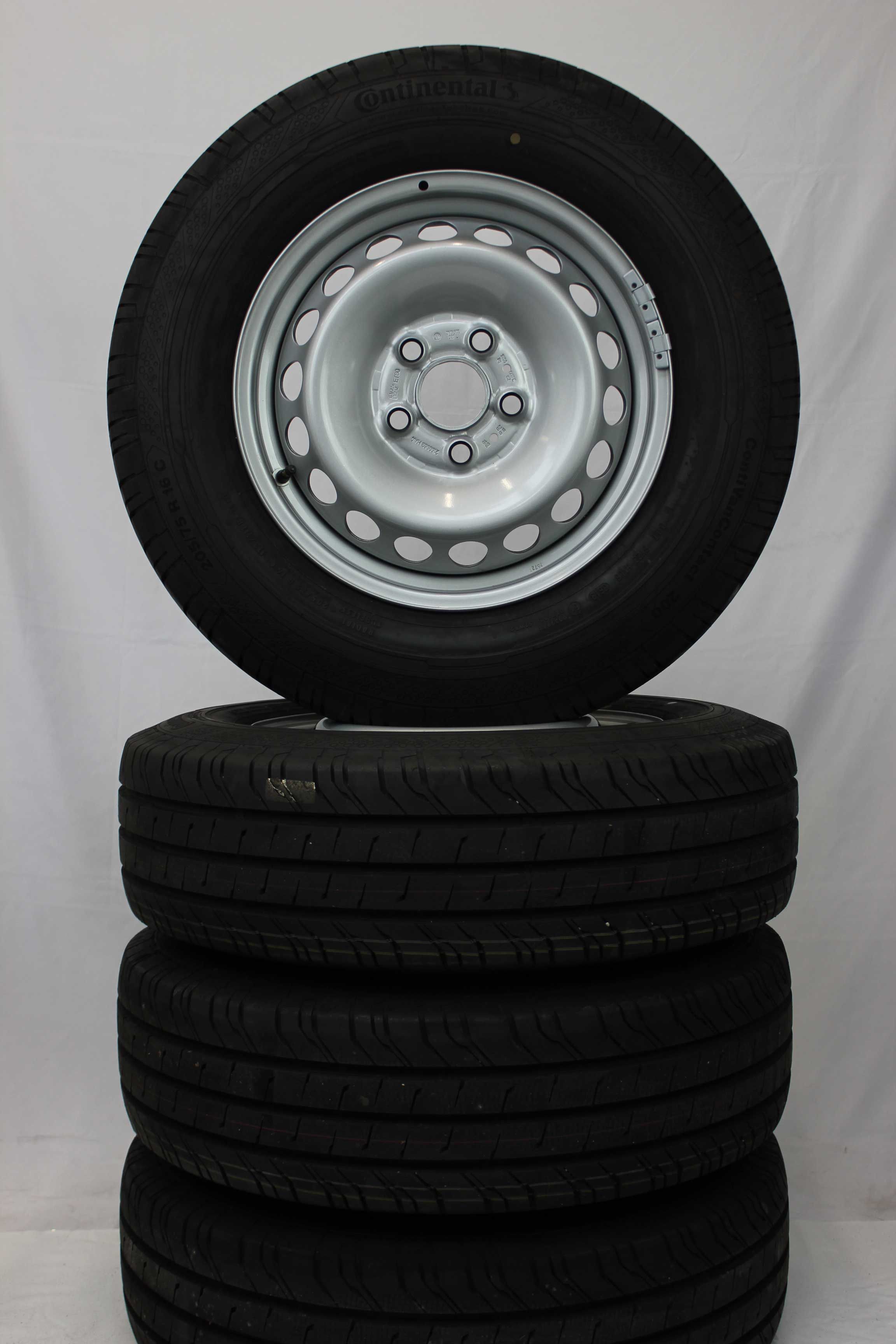 Sommerkomplettradsatz-Volkswagen-2N0-Crafter-Stahlfelge-16Zoll-2N0601027L-Sommerreifen-Continental-ContiVanContact200-205-75-R16C-113-111R_(5)