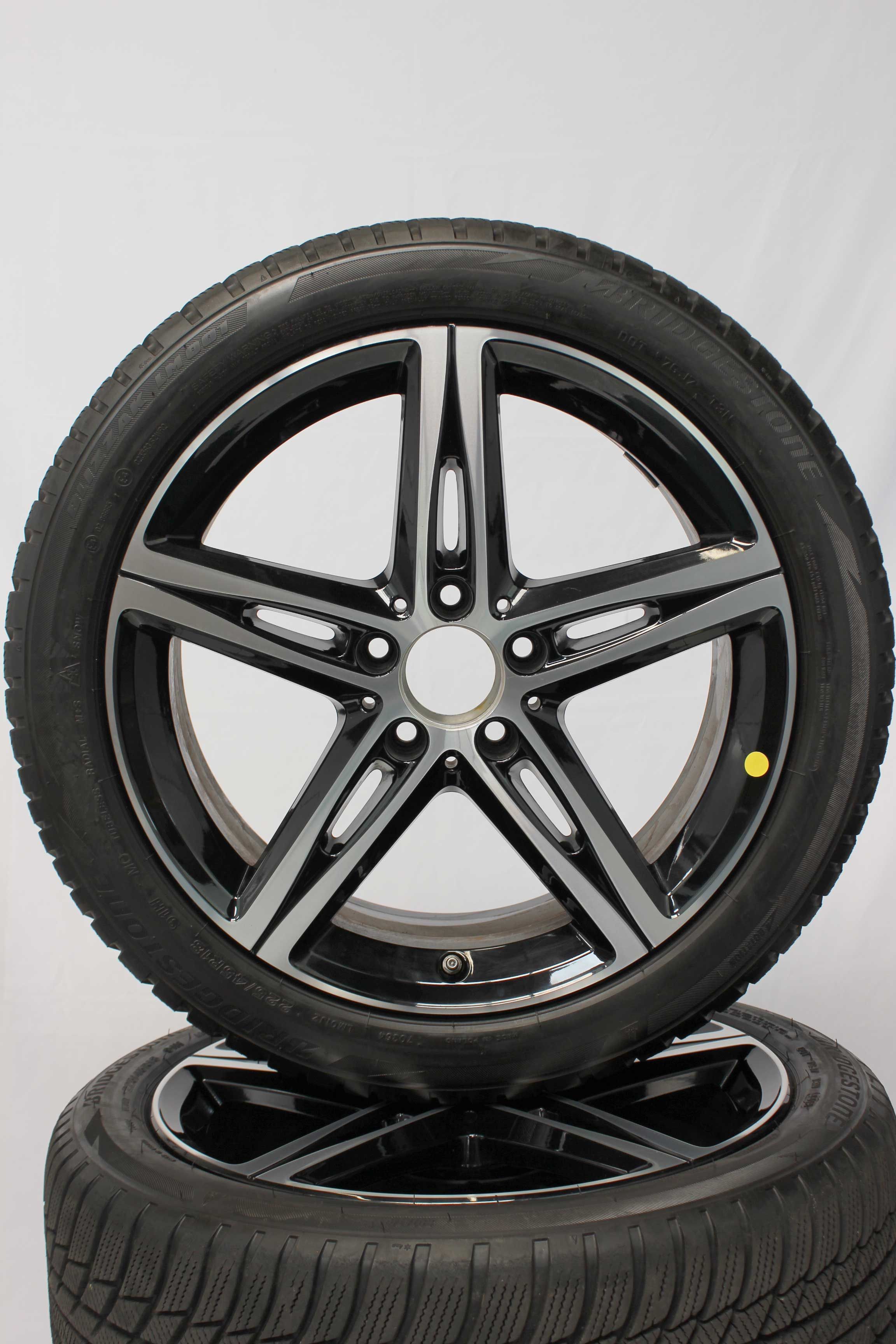Winterkomplettradsatz-Mercedes-Benz-A-Klasse-A177-Alufelge-18Zoll-A1774010700-Winterreifen-Bridgestone-BlizzakLM001MO-225-45-R18-91H-7