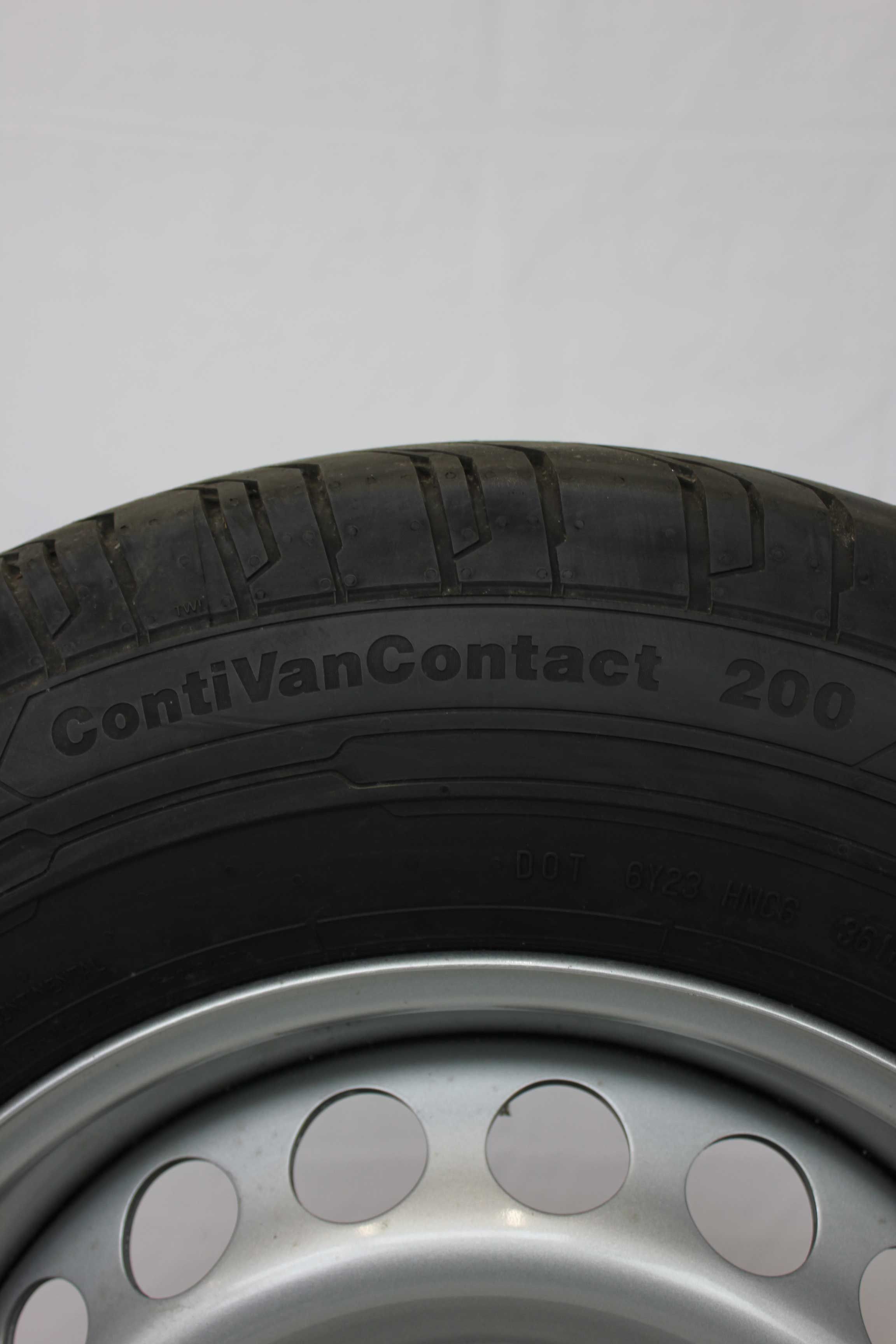 Sommerkomplettrad volkswagen 2n0 crafter stahlfelge 16zoll 2n0601027l sommerreifen continental contivancontact200 205 75 r16c 113 111r 2 (1)