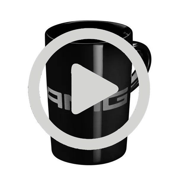 Mercedes-AMG Kaffeebecher schwarz Porzellan by Kahla B66959715