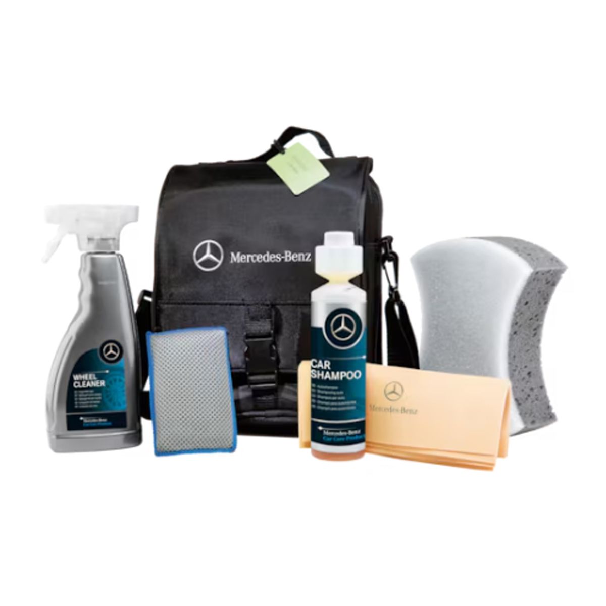 Mercedes-Benz Pflegekit Exterieur Autoshampoo FelgenReiniger Schwamm Handschuh A211986010013