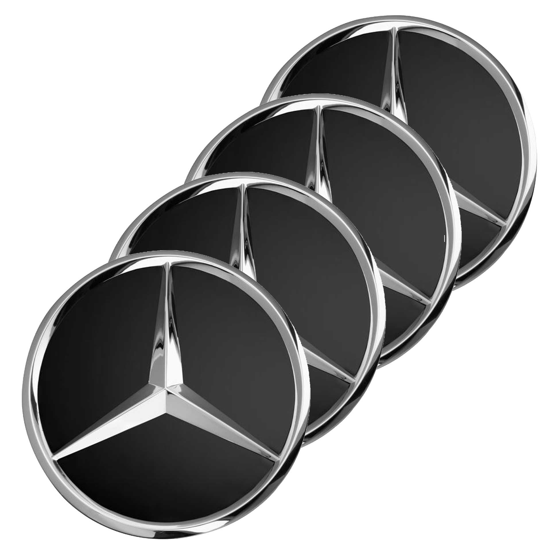 A00040027009040_mercedes-benz_radnabenabeckung_stern_schwarz_set_rosier-onlineshop