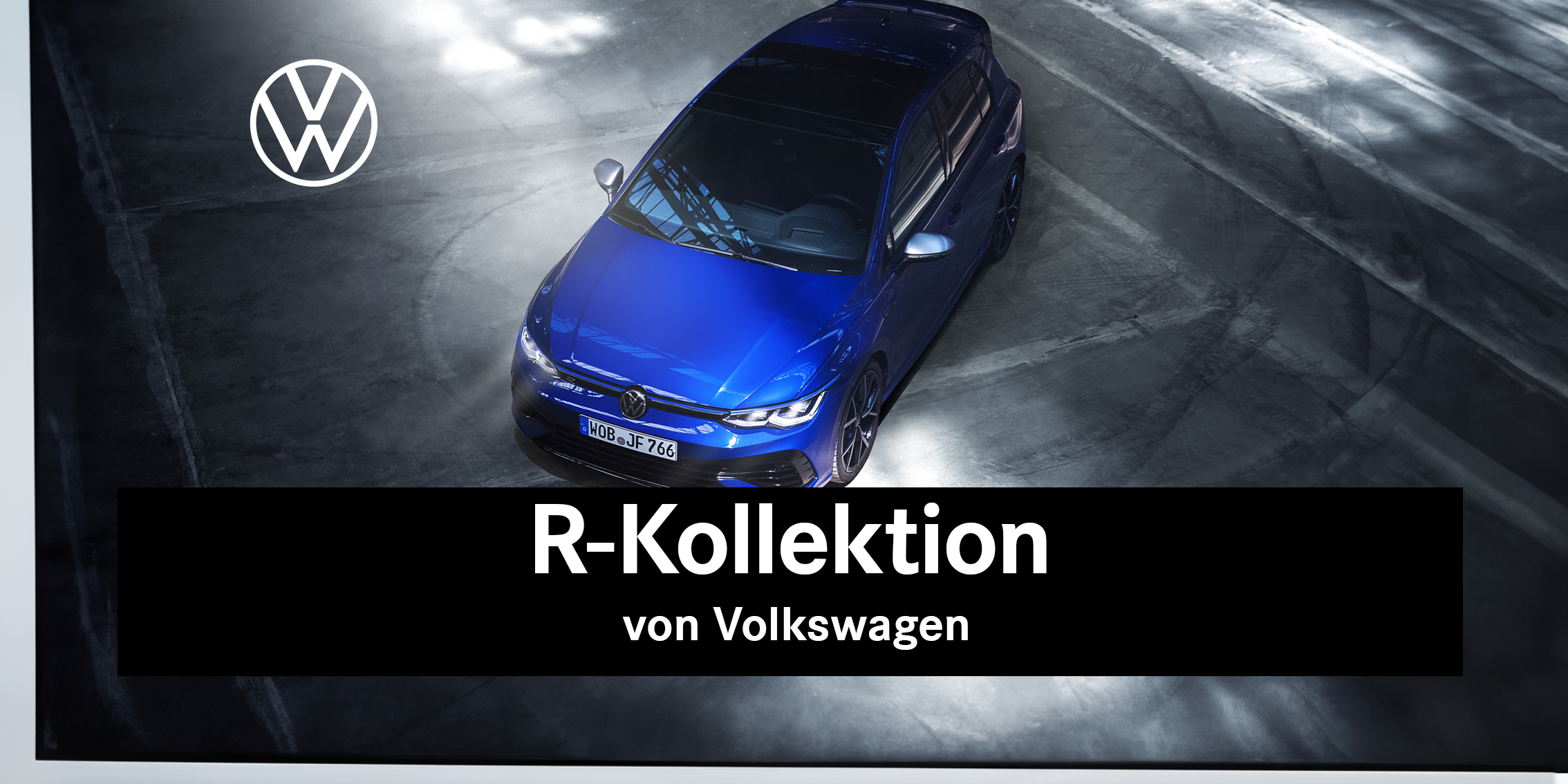R kollektion von volkswagen teaser
