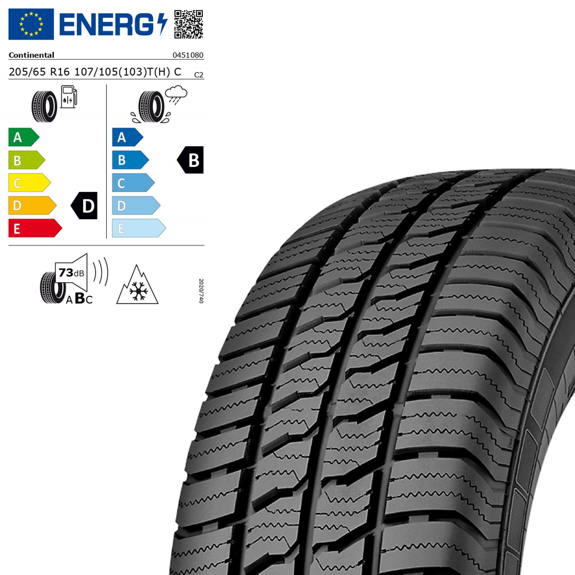 Q44009110158a continental vanco fourseason 2 205 65 r16 107 105 103 +t h c ganzjahresreifen rosier onlineshop