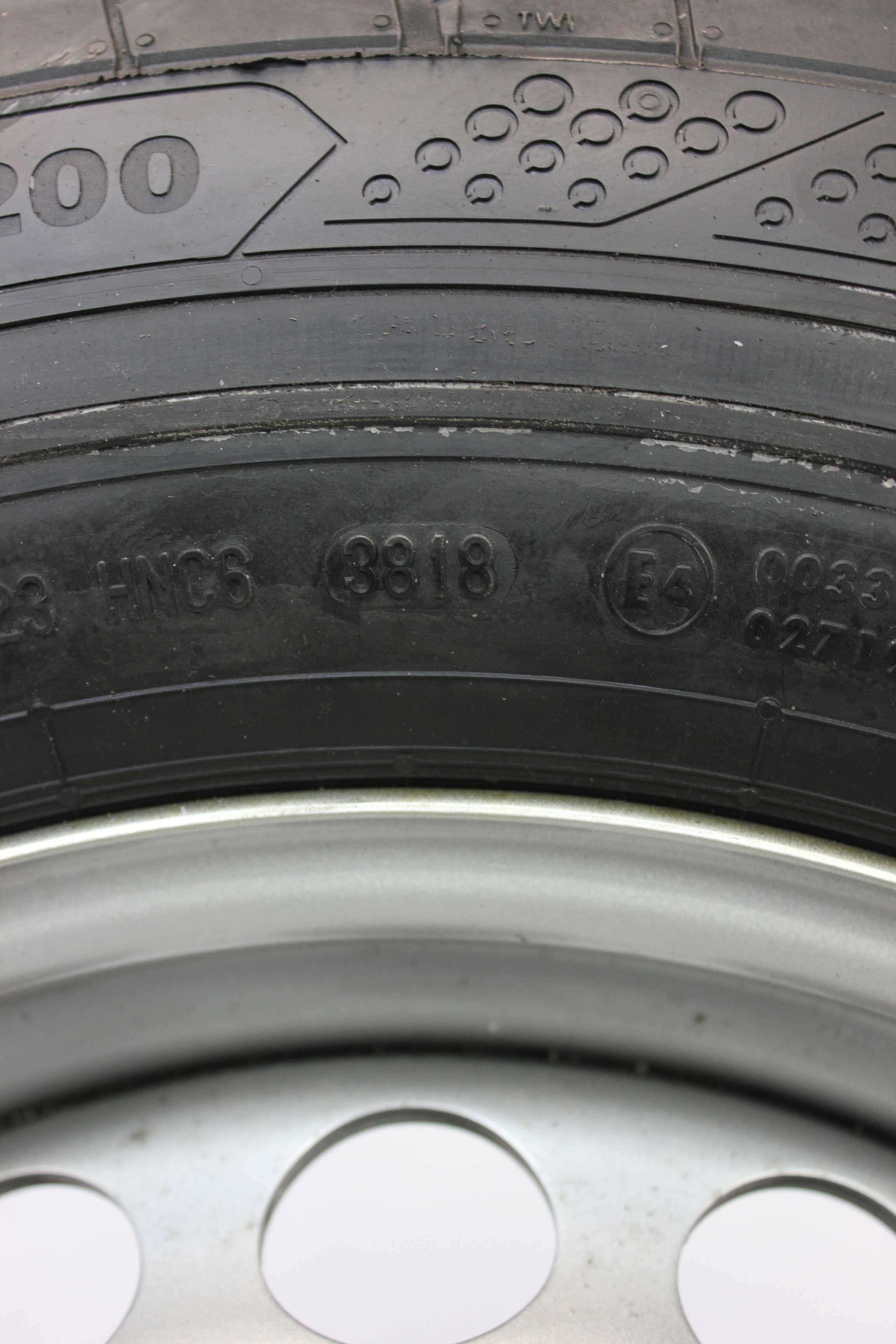 Sommerkomplettradsatz-Volkswagen-2N0-Crafter-Stahlfelge-16Zoll-2N0601027L-Sommerreifen-Continental-ContiVanContact200-205-75-R16C-113-111R-11