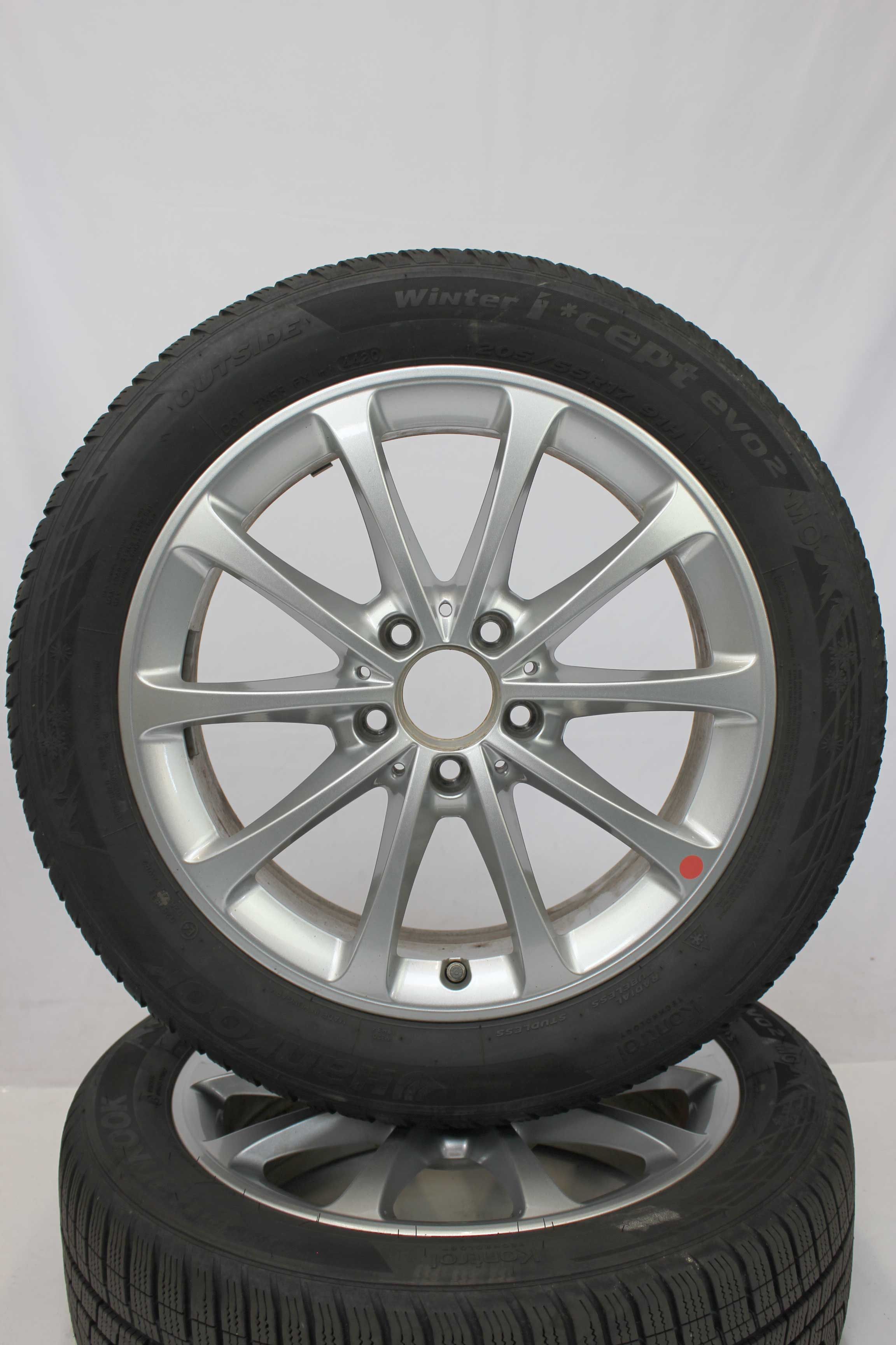 Winterkomplettradsatz mercedes benz a klasse a177 alufelge 17zoll a1774010300 winterreifen hankook winter iceptevo2mo 205 55 r17 91h 13 (1)