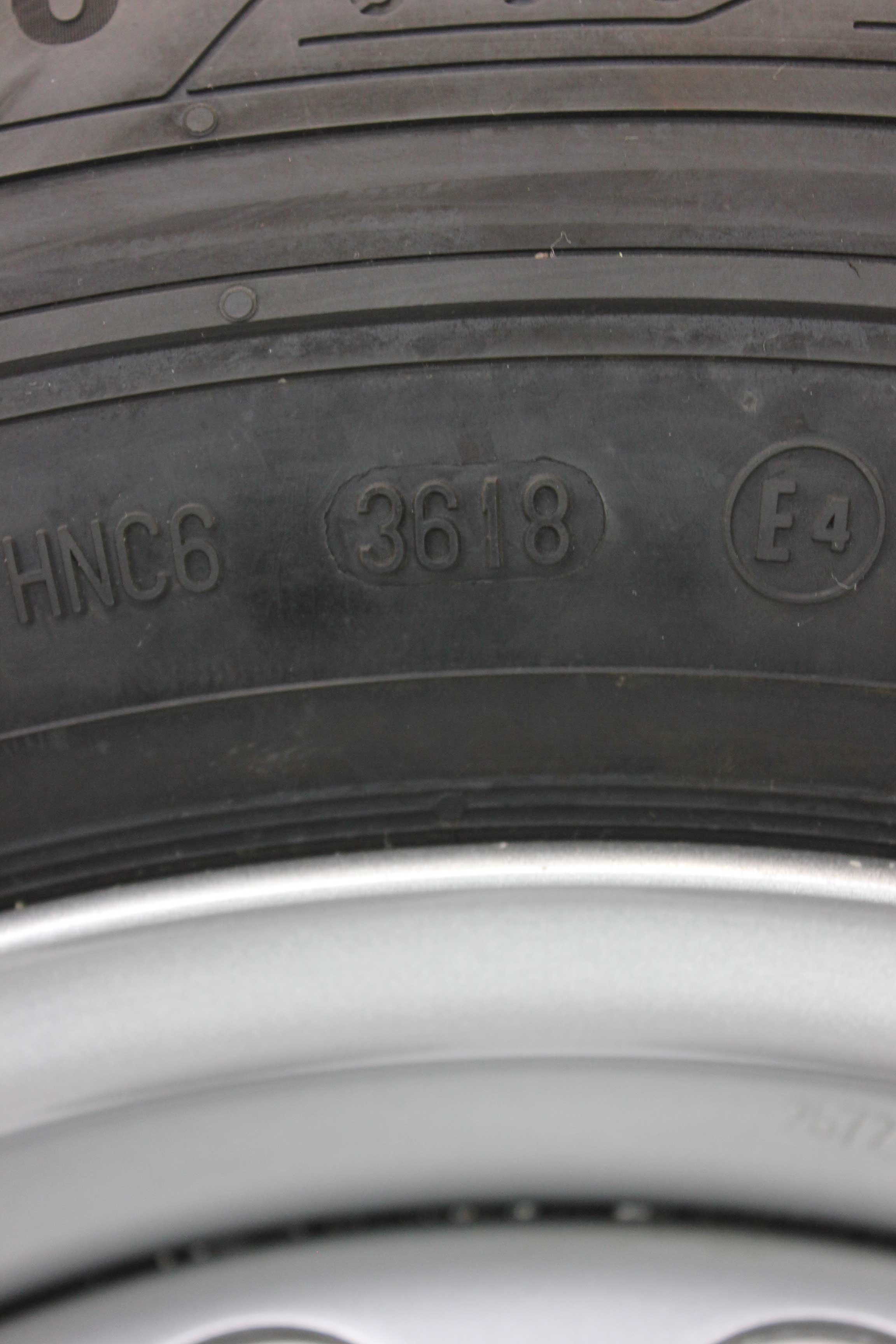 Sommerkomplettradsatz volkswagen 2n0 crafter stahlfelge 16zoll 2n0601027l sommerreifen continental contivancontact200 205 75 r16c 113 111r 5 (5)