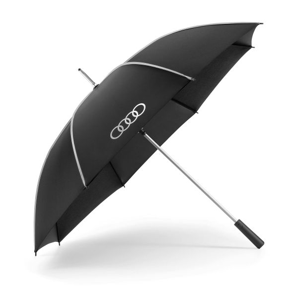 3122200100 audi stockschirm schwarz silber rosier onlineshop