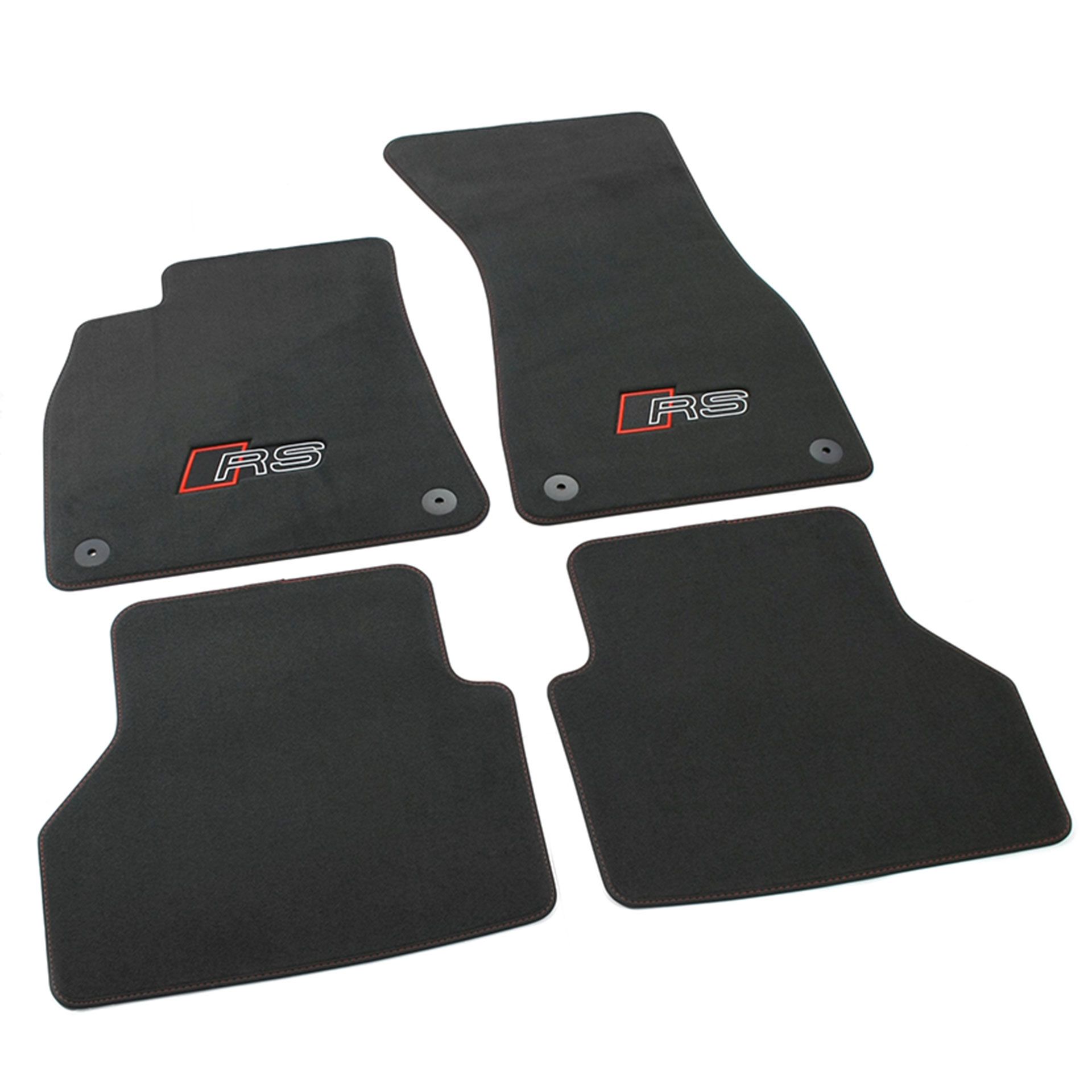 Veloursfußmatten audi a6 rs6 a7 rs7 rosier onlineshop
