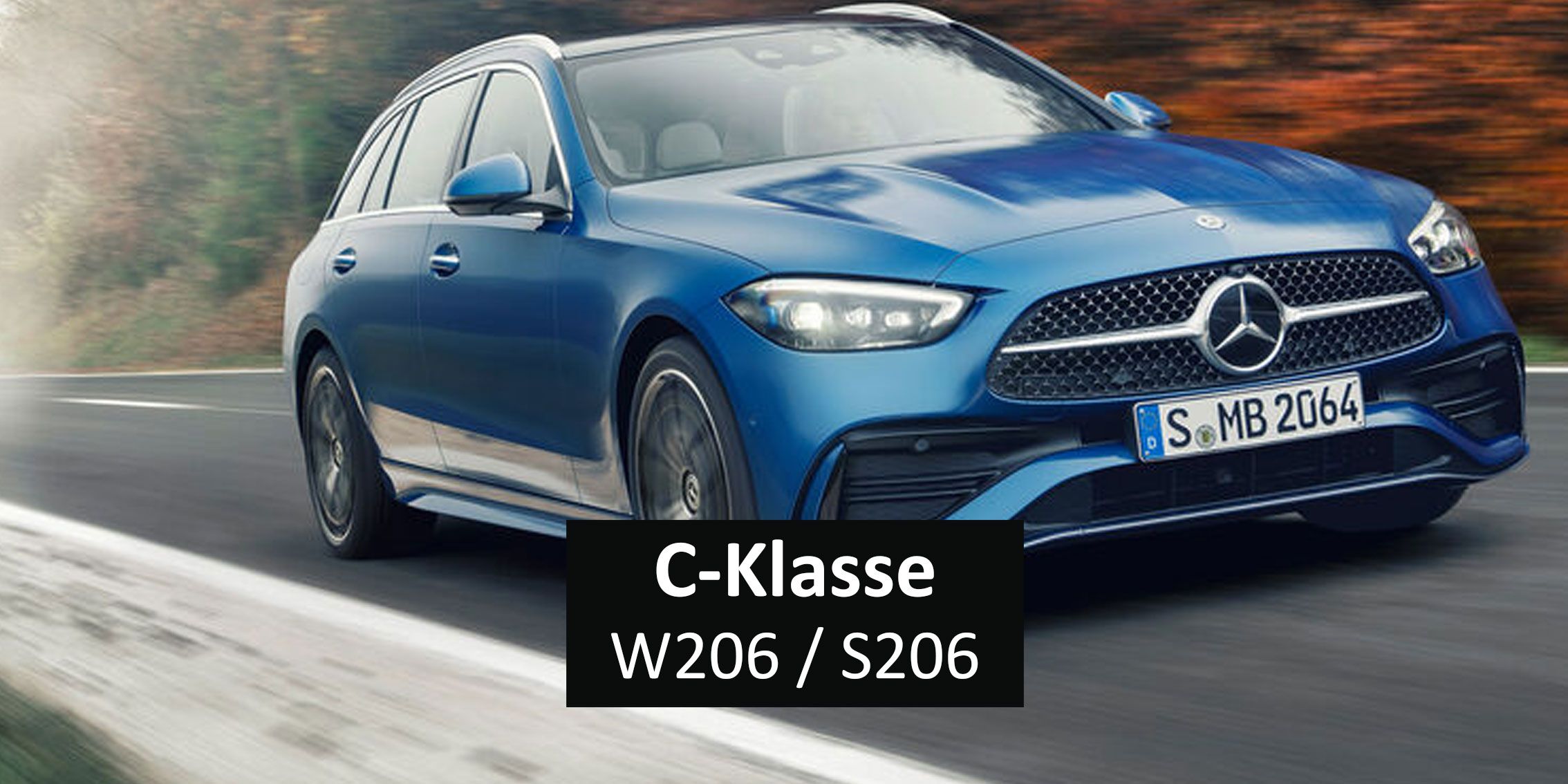 Mercedes benz c klasse 206 teaser