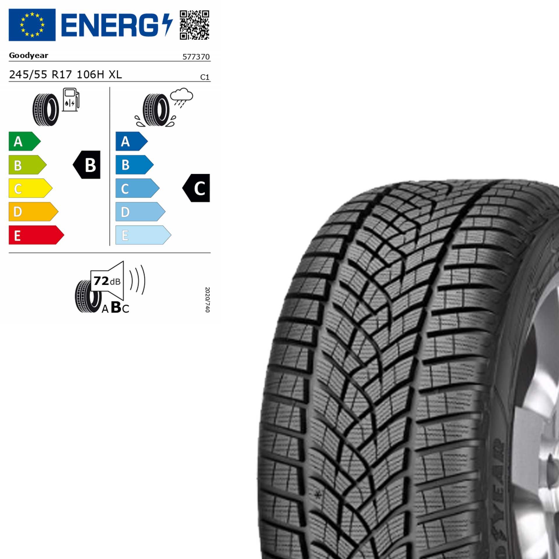 Q44008141002A_mercedes-benz_winterreifen_goodyear_ultragrip_performance+_mo-v-245-55-r17-106h_rosier-onlineshop_2