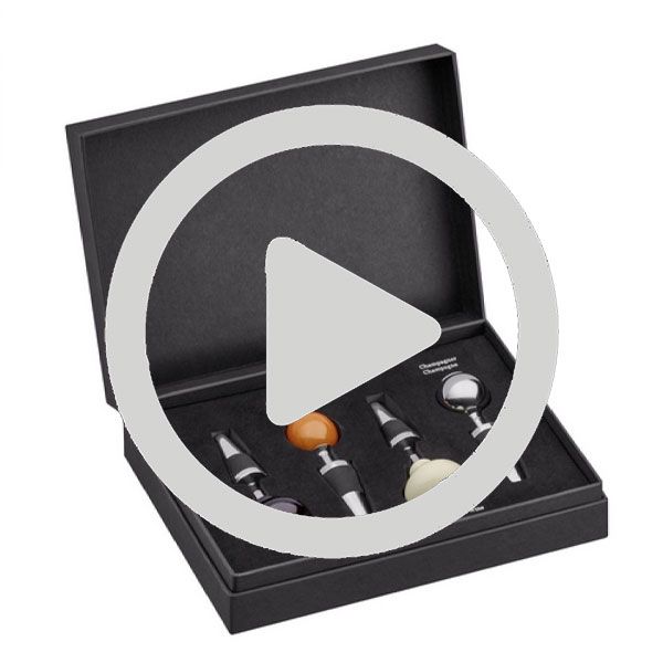 Mercedes-Benz Weinverschlüsse in Schaltknaufoptik 4er-Set B66045160