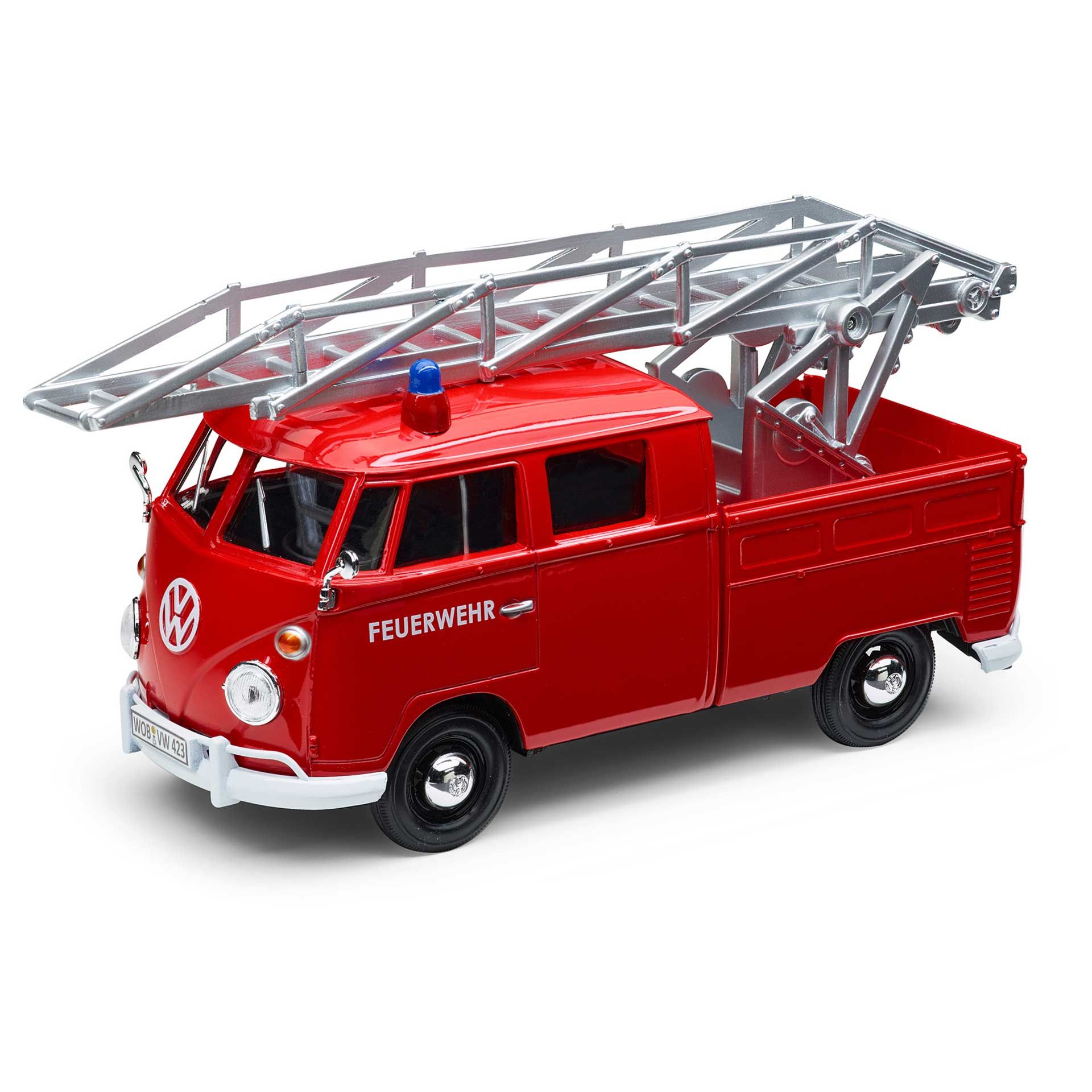 1h2099303b volkswagen modellauto t1 feuerwehr bulli rot rosier onlineshop