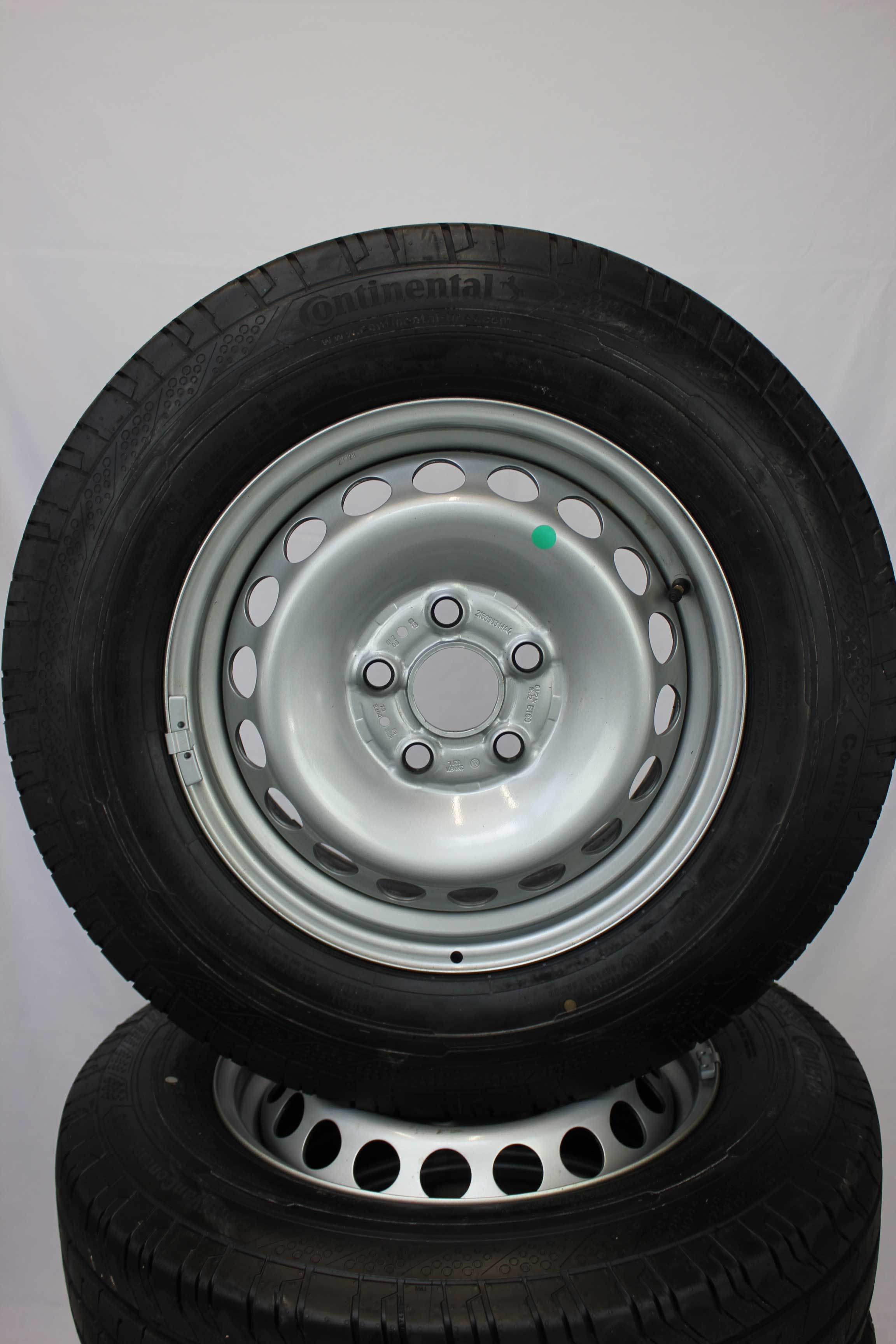 Sommerkomplettradsatz-Volkswagen-2N0-Crafter-Stahlfelge-16Zoll-2N0601027L-Sommerreifen-Continental-ContiVanContact200-205-75-R16C-113-111R-1