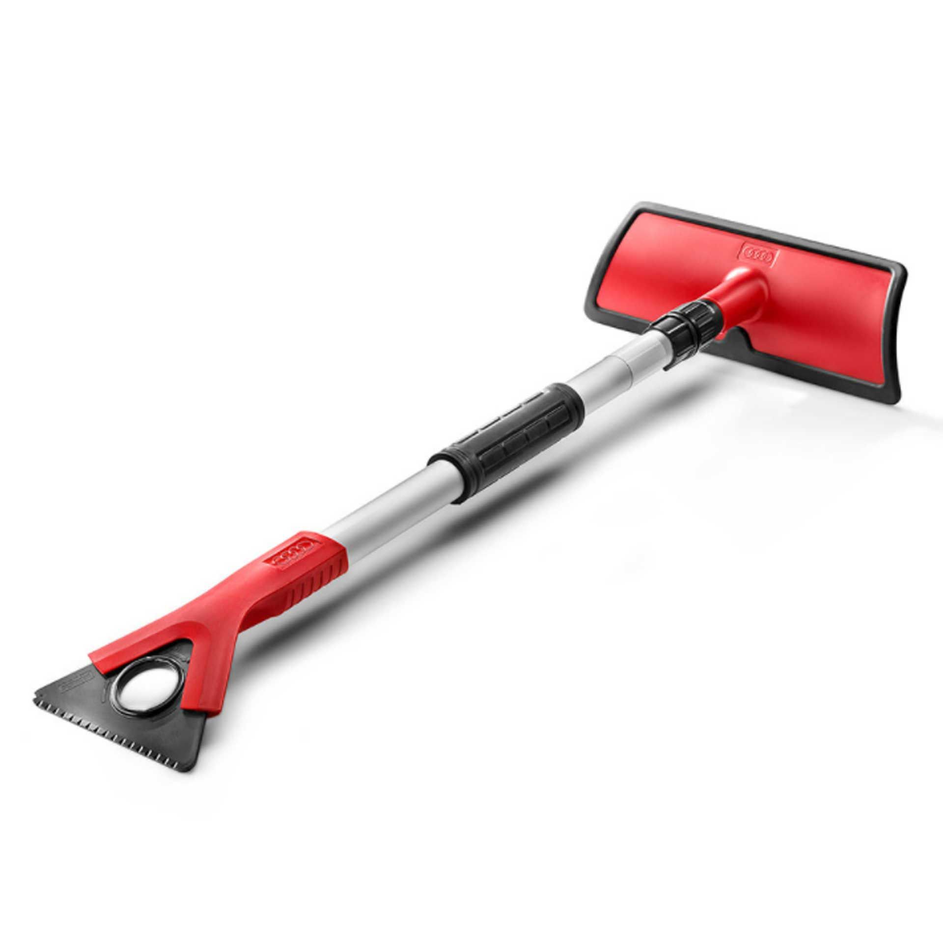 80a096010c audi eiskratzer mit schneeschieber und teleskopstange rosier onlineshop