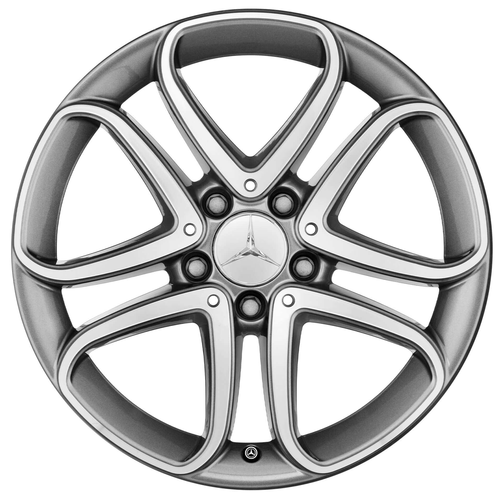 Mercedes-Benz Leichtmetallfelge 5-Doppelspeichen-Rad Himalaya 17 Zoll A24640103027X21