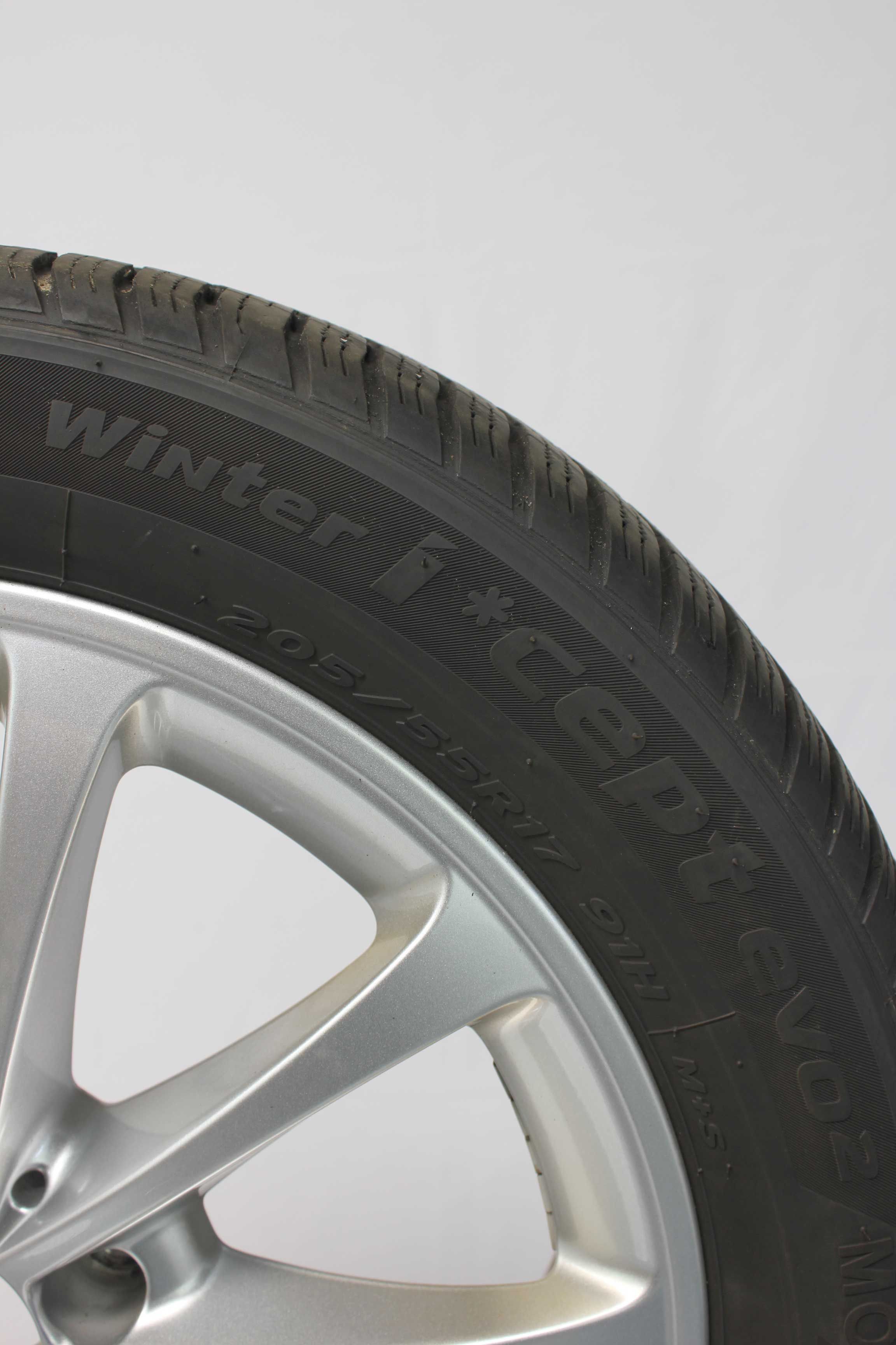 Winterkomplettradsatz mercedes benz a klasse a177 alufelge 17zoll a1774010300 winterreifen hankook winter iceptevo2mo 205 55 r17 91h 3 (2)