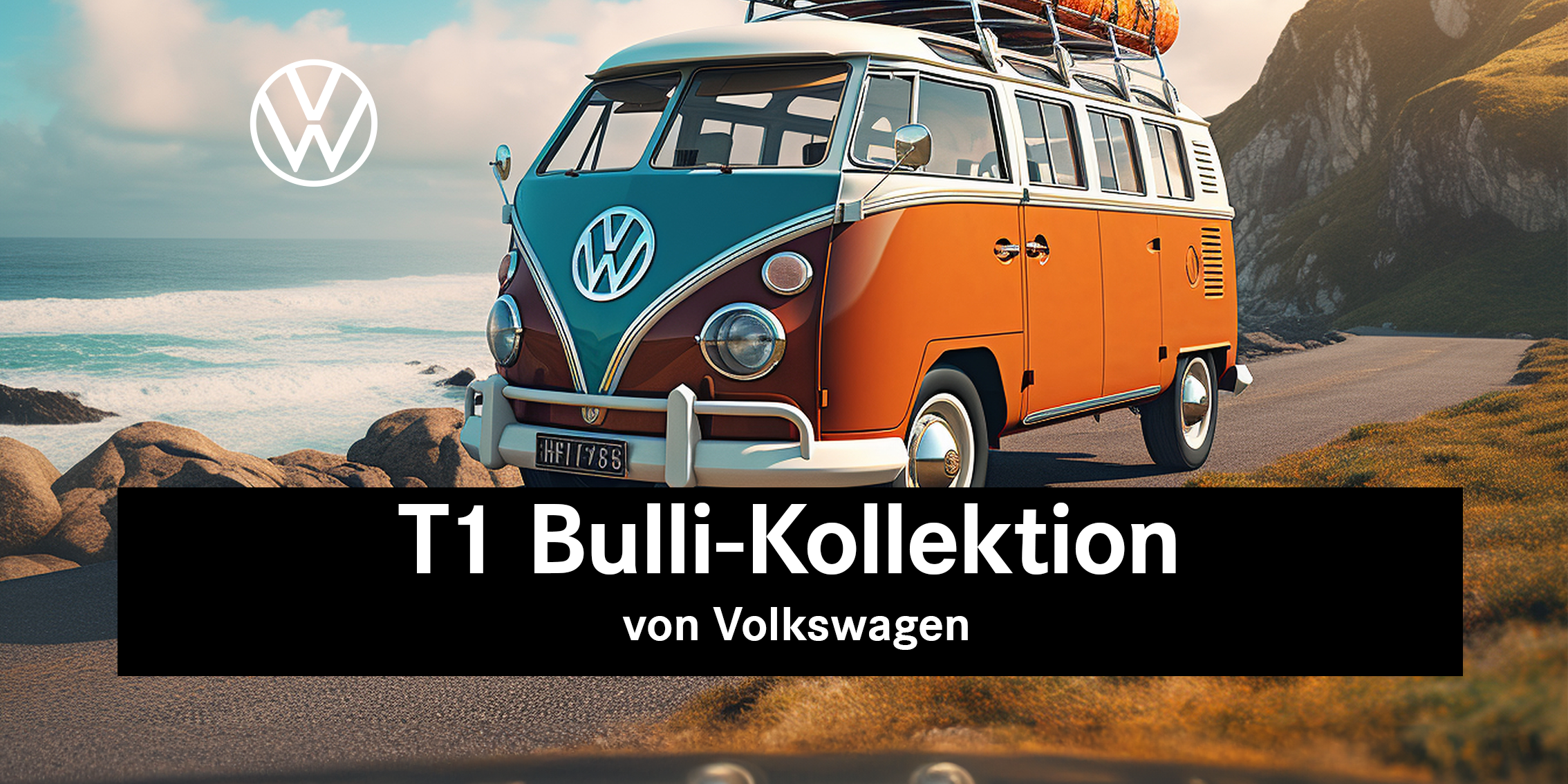 T1 bulli kollektion von volkswagen teaser