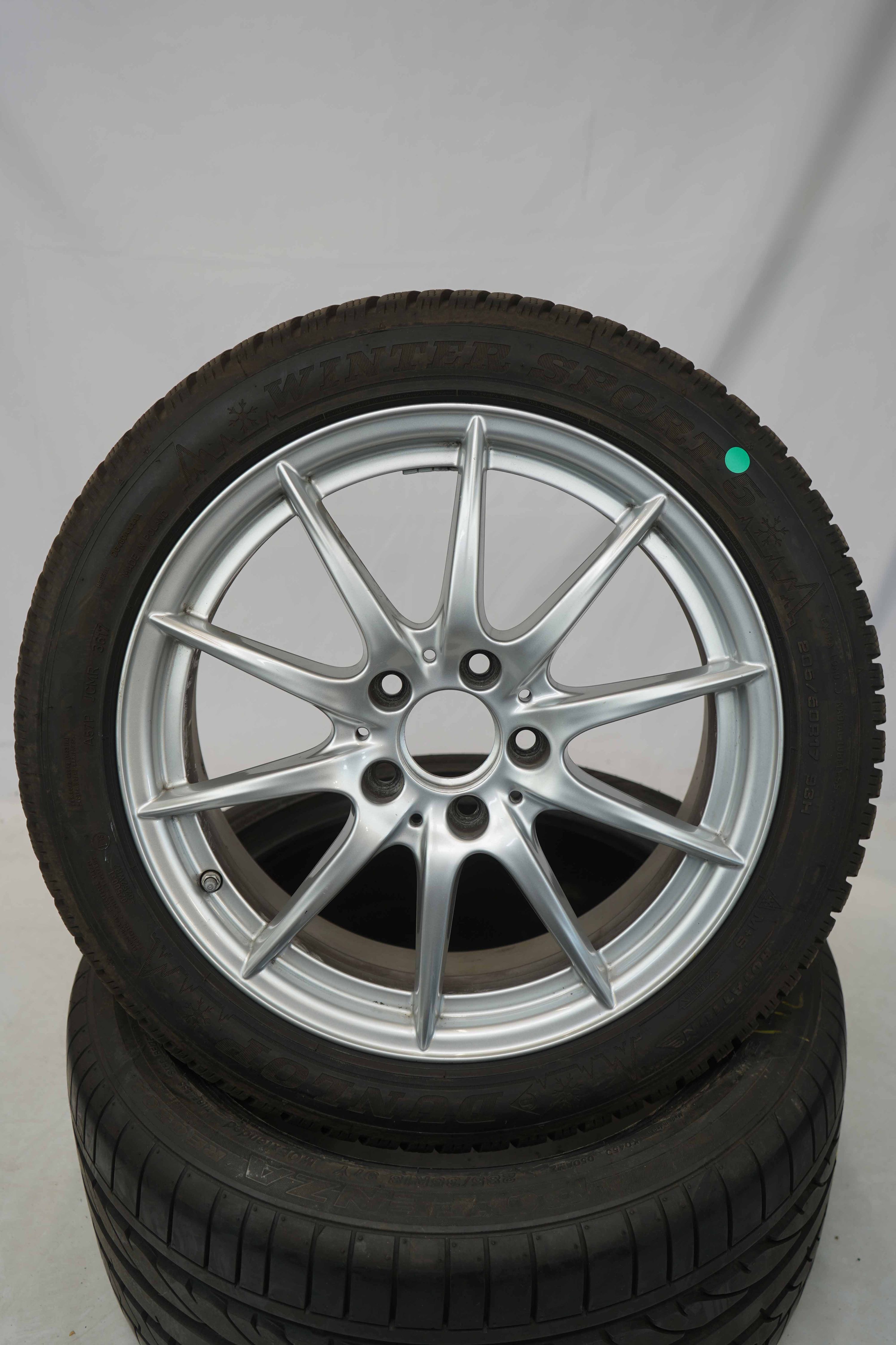 Winterkomplettradsatz-Mercedes-Benz-A176-A-Klasse-A246-B-Klasse-C117-X117-CLA-A2464010102-Dunlop