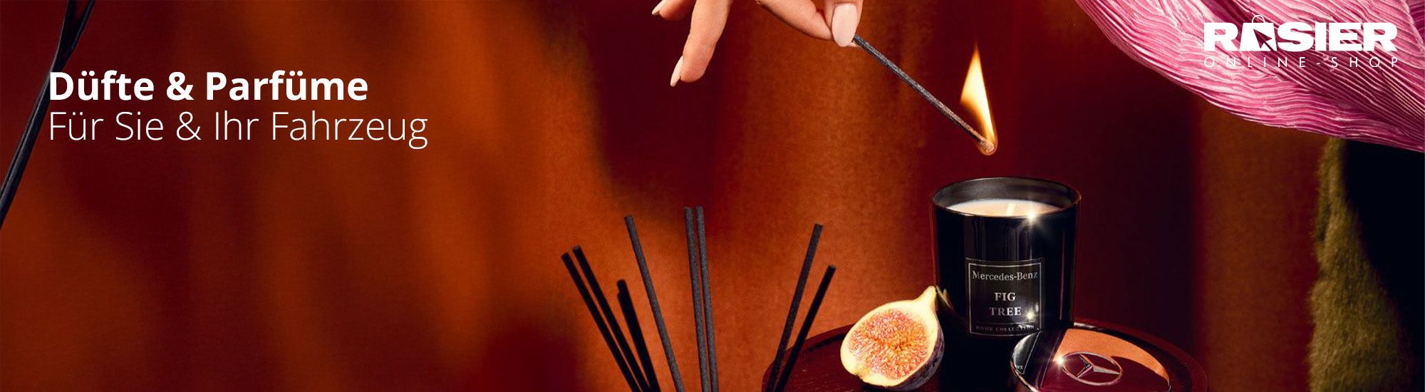 Duefte parfums rosier online shop header