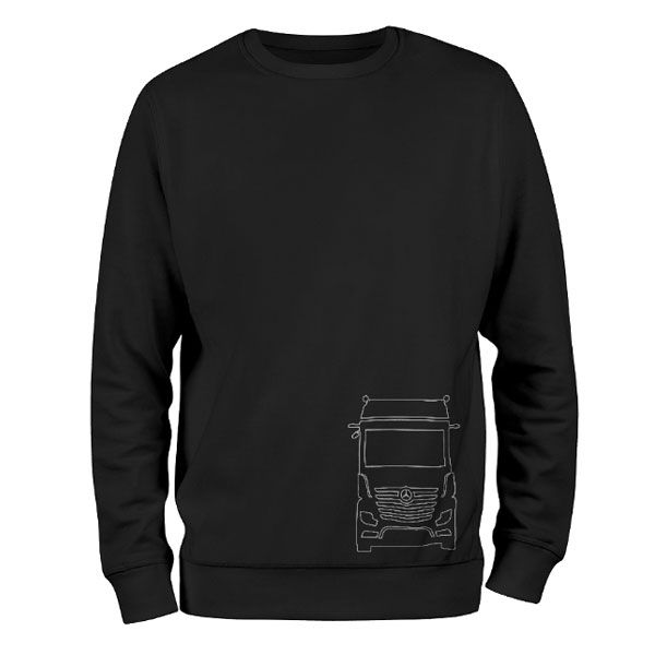 Mbt0146 mercedes benz truck actros sweatshirt rosier onlineshop