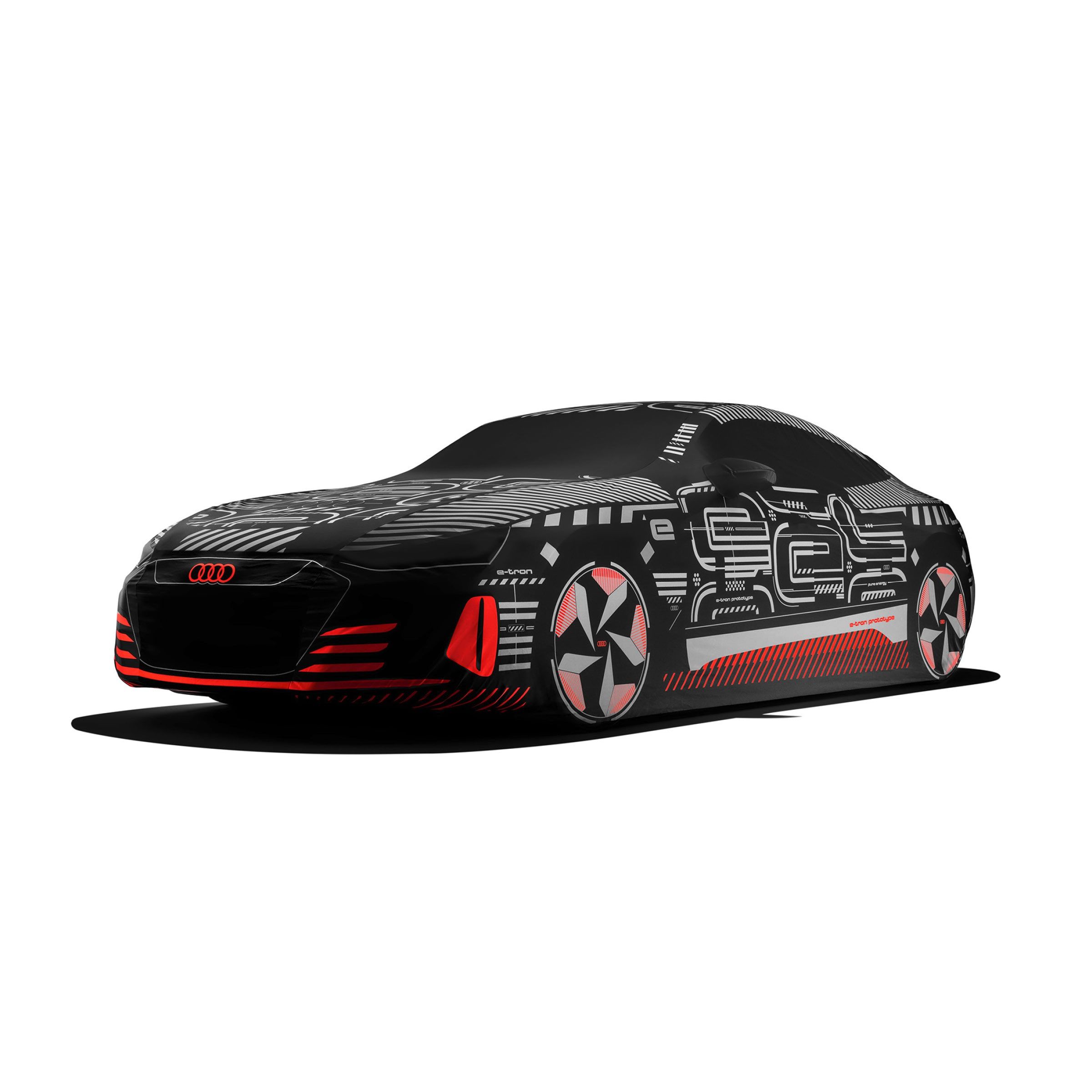4j3061205 audi abdeckung gt e tron camouflage protoype design rosier onlineshop