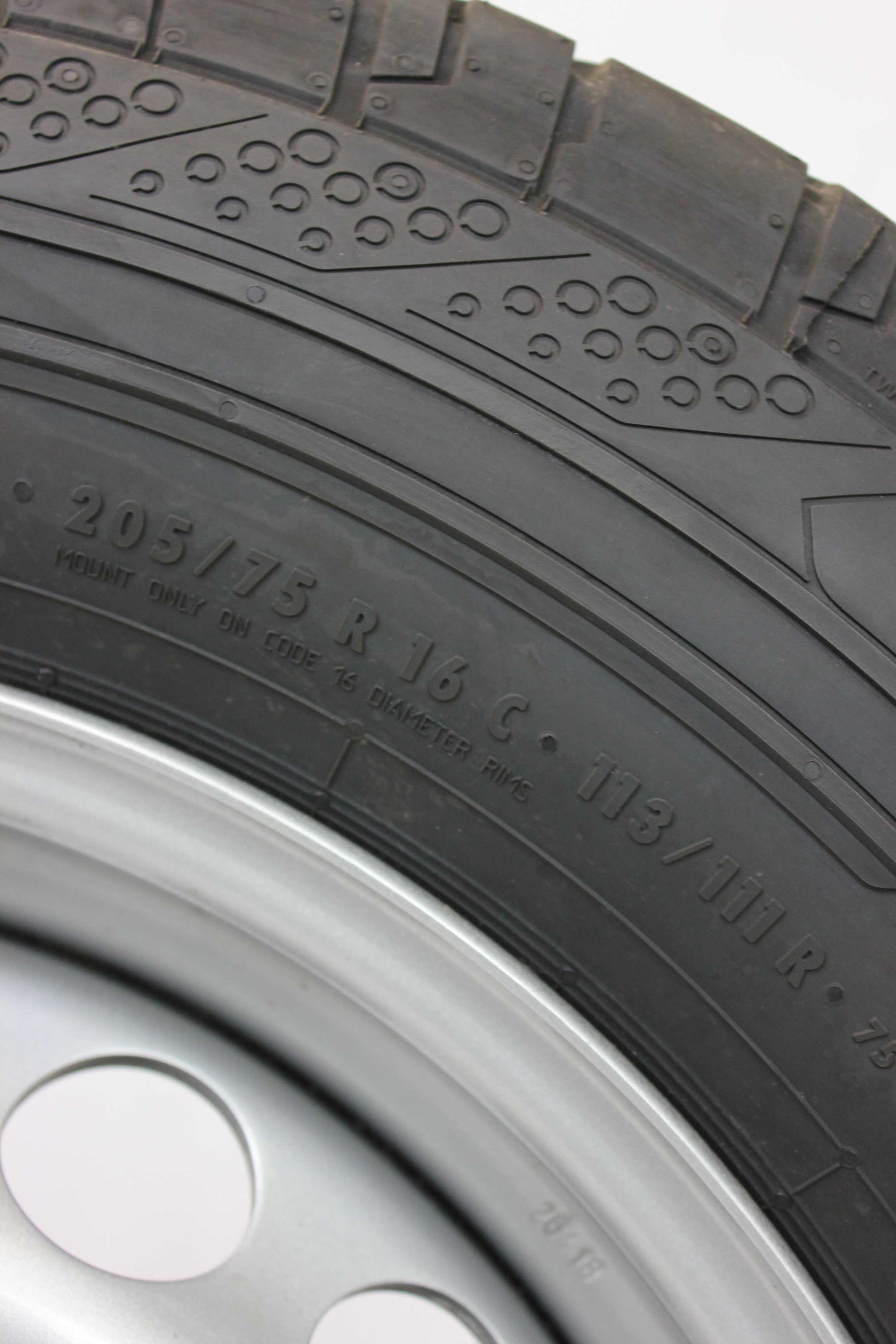 Sommerkomplettrad-Volkswagen-2N0-Crafter-Stahlfelge-16Zoll-2N0601027L-Sommerreifen-Continental-ContiVanContact200-205-75-R16C-113-111R-3