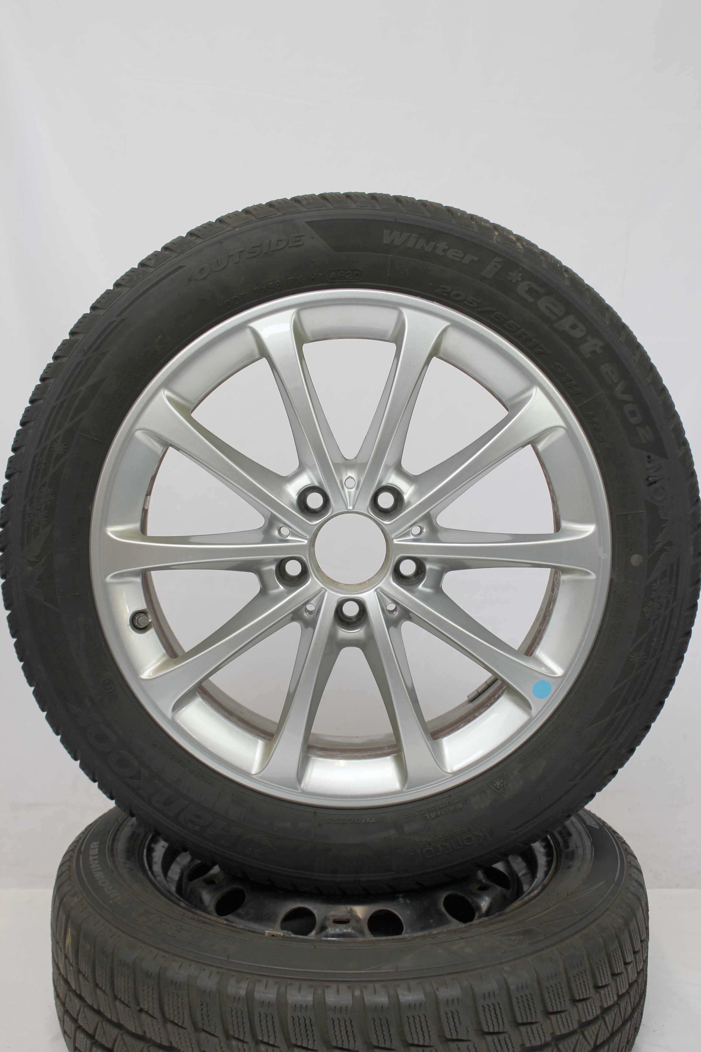 Winterkomplettradsatz mercedes benz a klasse a177 alufelge 17zoll a1774010300 winterreifen hankook winter iceptevo2mo 205 55 r17 91h 13 (2)