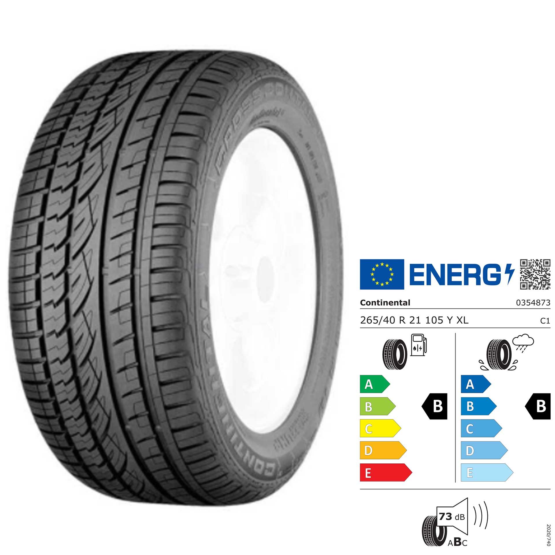 Q44002111058a continental conticrosscontact uhp 265 40 21 105y xl rosier onlineshop