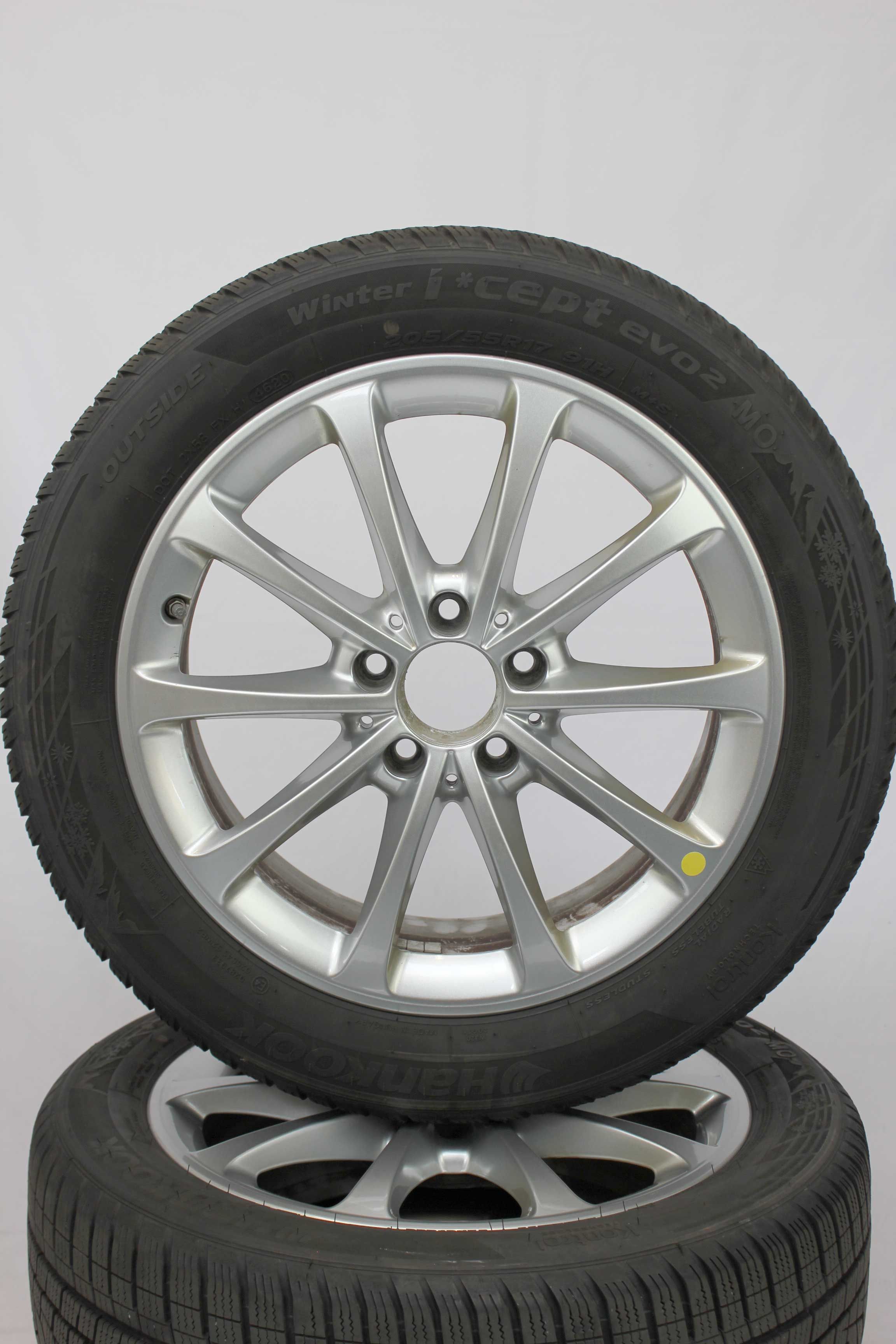 Winterkomplettradsatz-Mercedes-Benz-A-Klasse-A177-Alufelge-17Zoll-A1774010300-Winterreifen-Hankook-Winter-iceptevo2MO-205-55-R17-91H-7_(2)