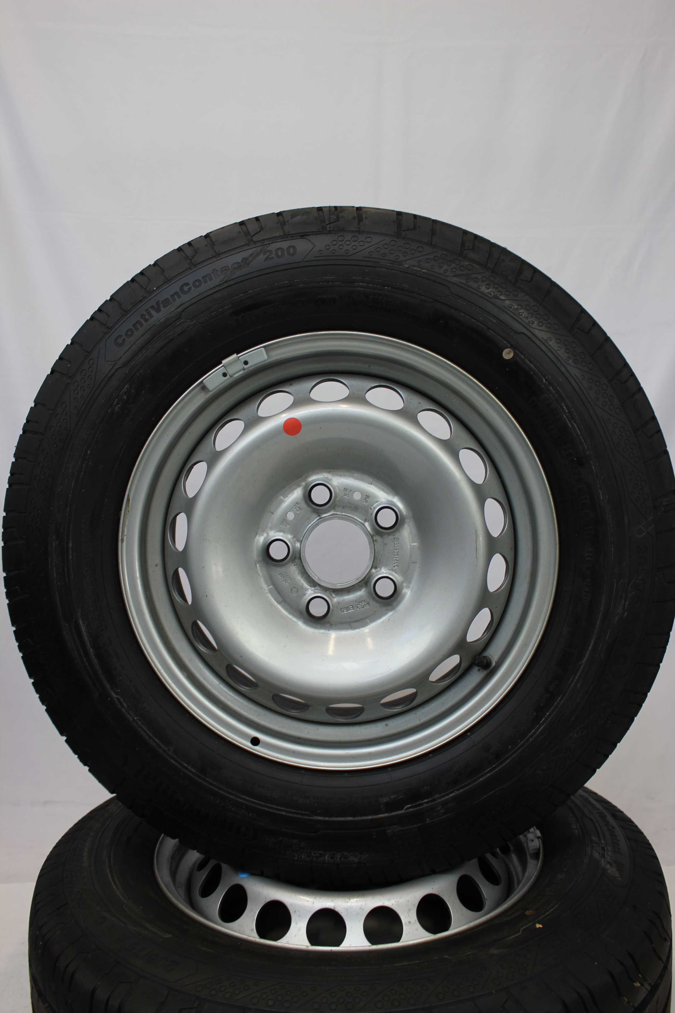 Sommerkomplettradsatz-Volkswagen-2N0-Crafter-Stahlfelge-16Zoll-2N0601027L-Sommerreifen-Continental-ContiVanContact200-205-75-R16C-113-111R-10