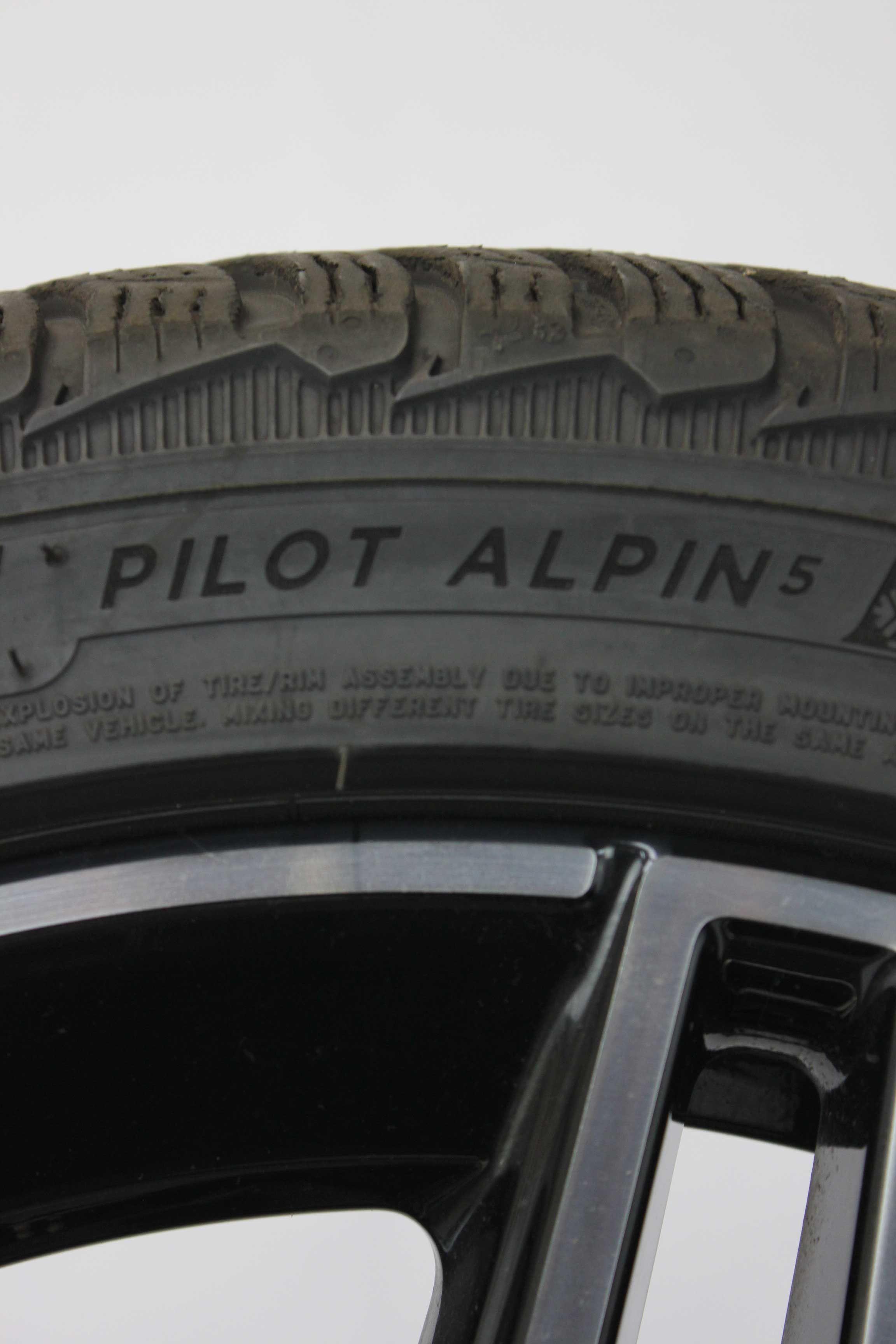 Winterkomplettradsatz mercedes benz a klasse a177 alulfelge 18zoll a1774014000 winterreifen michelin pilotalpin5 mo1 235 40 r18 95v 3 (1)