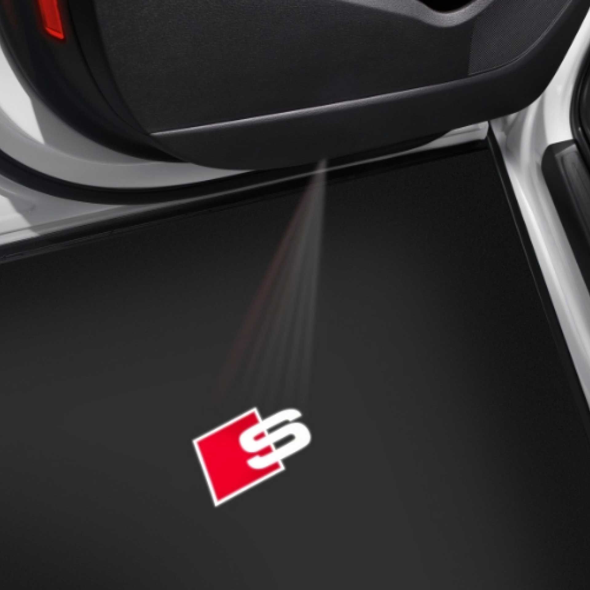 4g0052133j audi einstiegs led projektor s logo rosier onlineshop