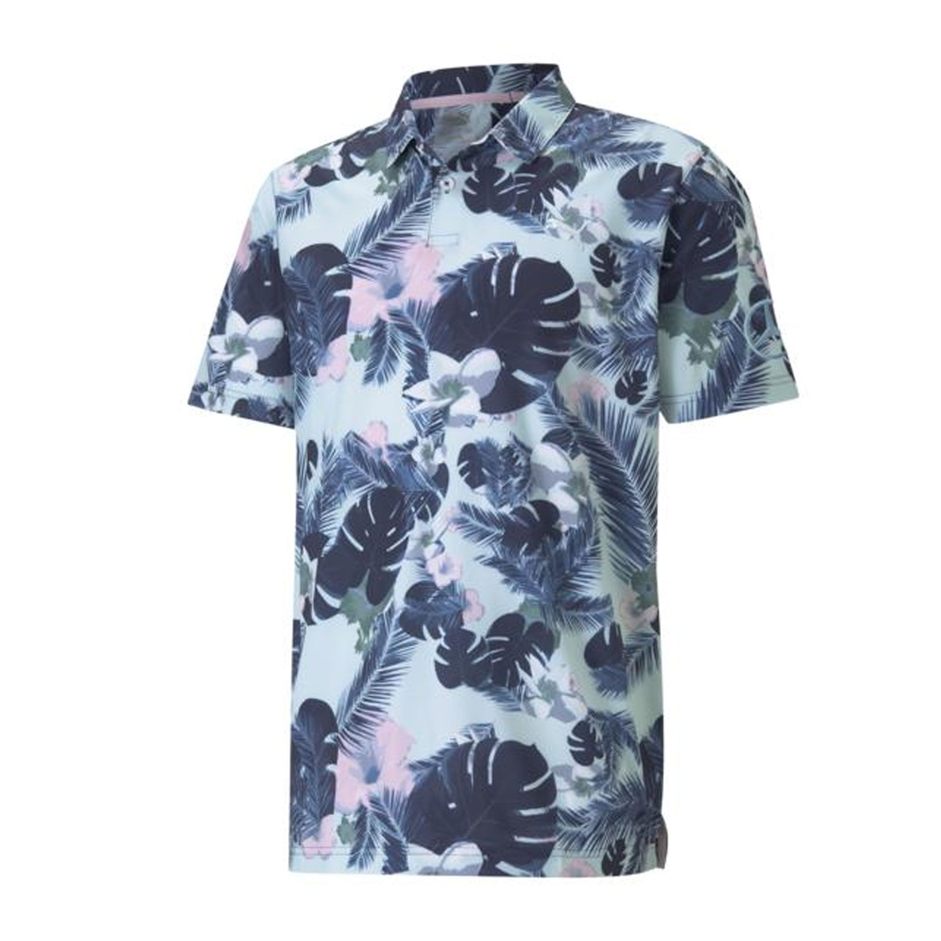 B66450542 mercedes benz golf poloshirt navy by puma rosier onlineshop