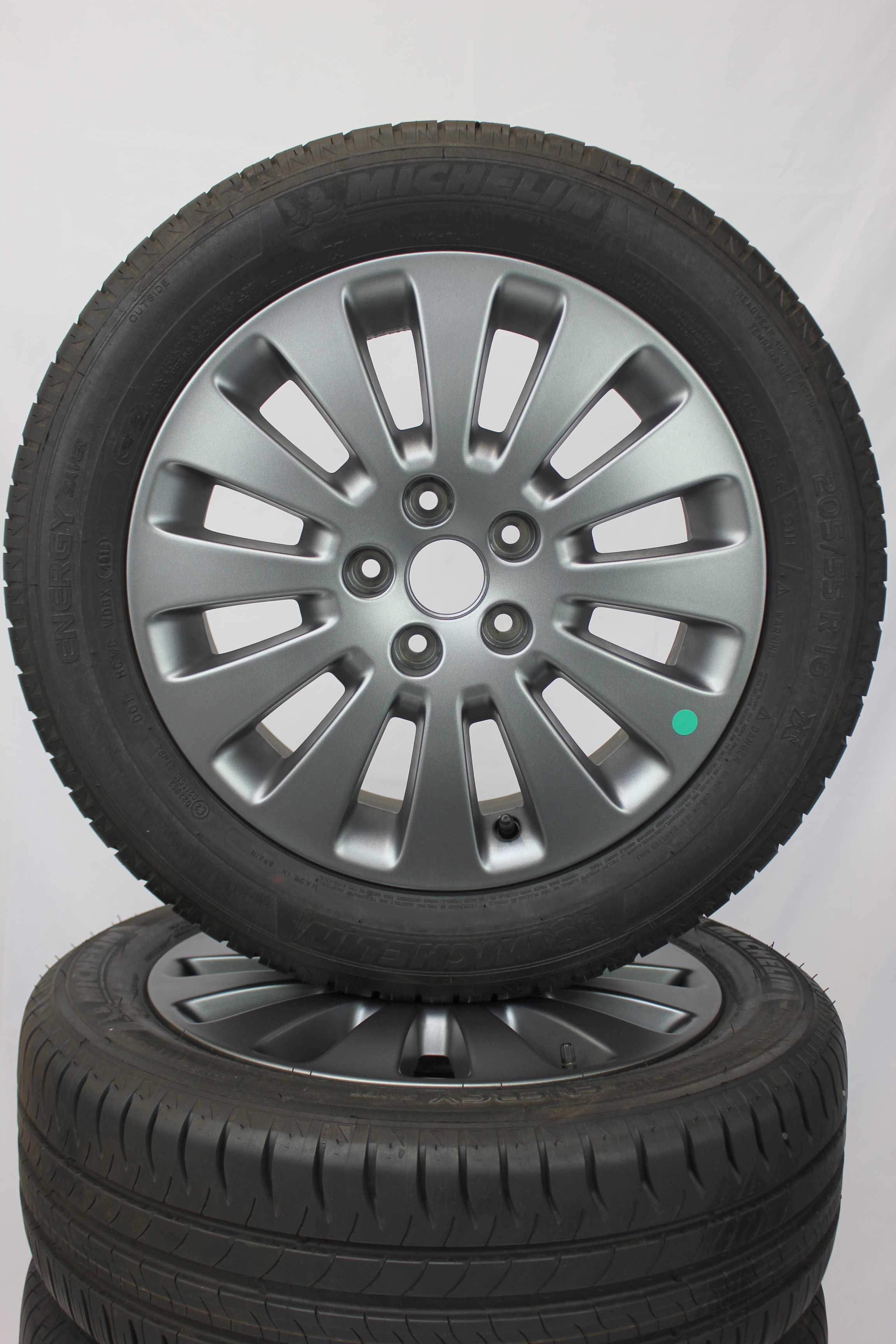 Winterkomplettradsatz mercedes benz citan w415 alulfelge 16zoll a4154011000 sommerreifen michelin energysaver 205 55 r16 91h 1 (1)