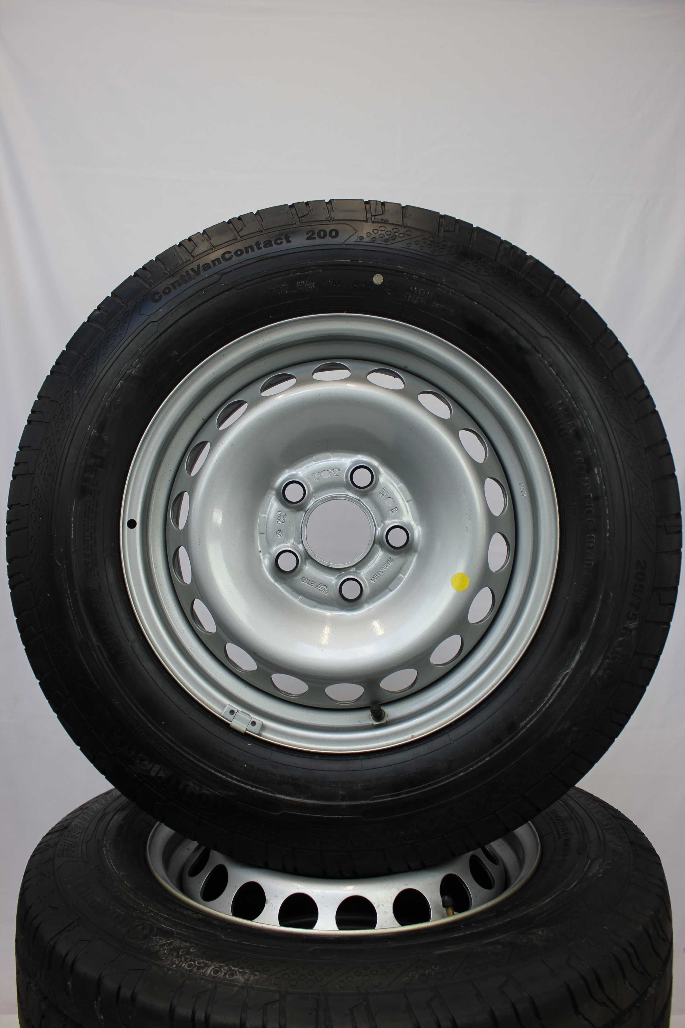 Sommerkomplettradsatz-Volkswagen-2N0-Crafter-Stahlfelge-16Zoll-2N0601027L-Sommerreifen-Continental-ContiVanContact200-205-75-R16C-113-111R-7