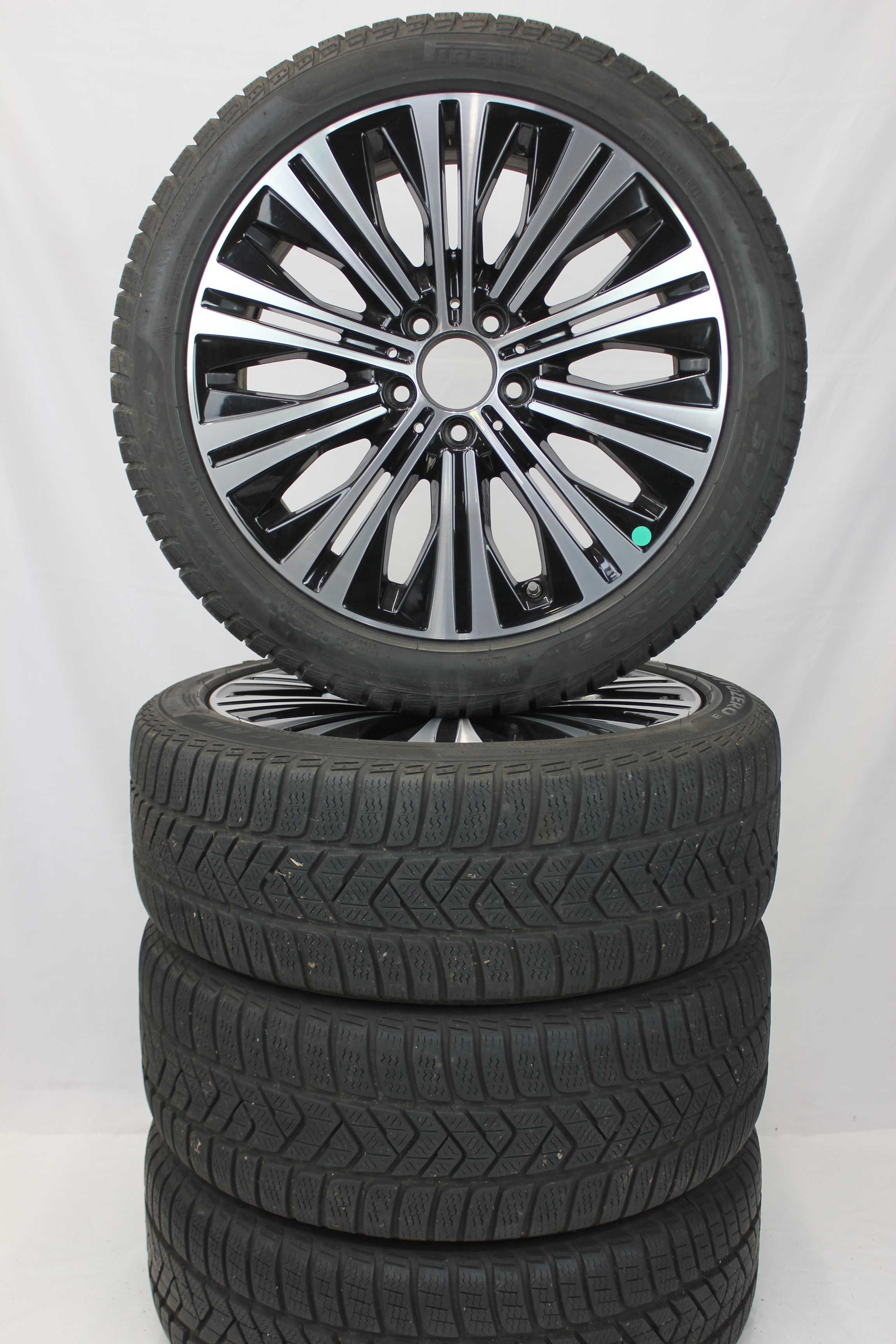 Winterkomplettradsatz mercedes benz a klasse a177 alulfelge 18zoll a1774013300 winterreifen pirelli winter sottozero3 225 45 r18 95h (1)