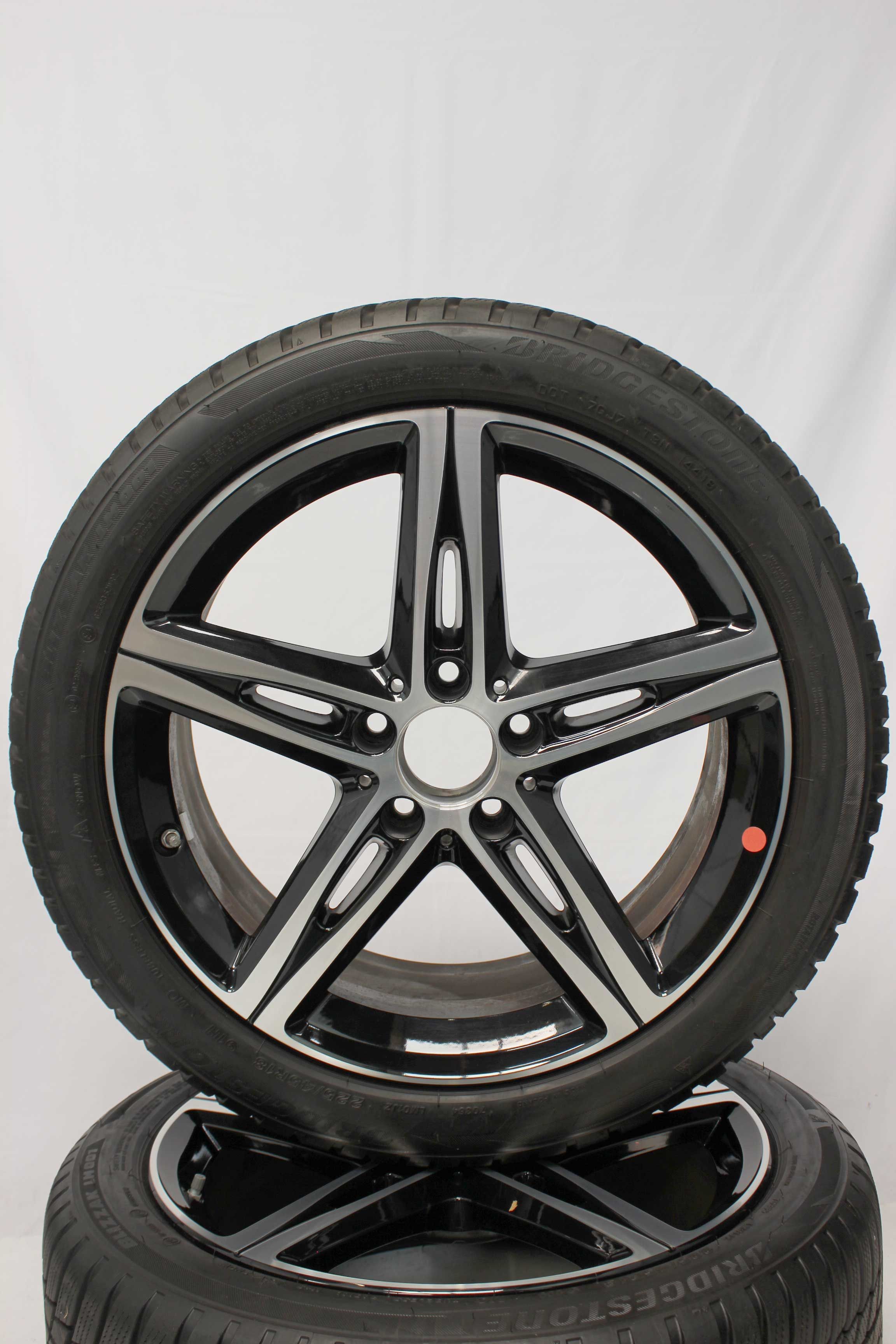 Winterkomplettradsatz-Mercedes-Benz-A-Klasse-A177-Alufelge-18Zoll-A1774010700-Winterreifen-Bridgestone-BlizzakLM001MO-225-45-R18-91H-10